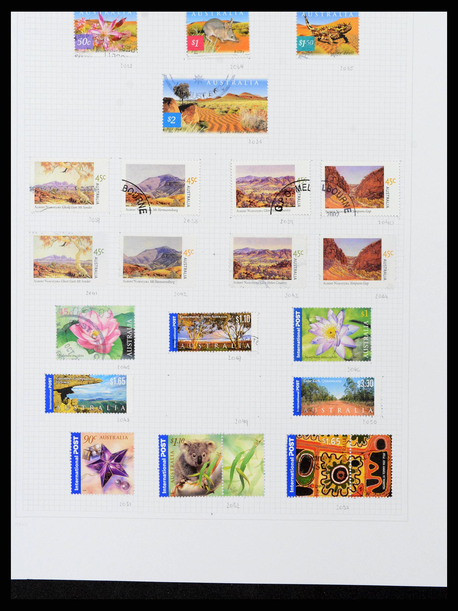 38152 0093 - Stamp collection 38152 Australia 1913-2017.