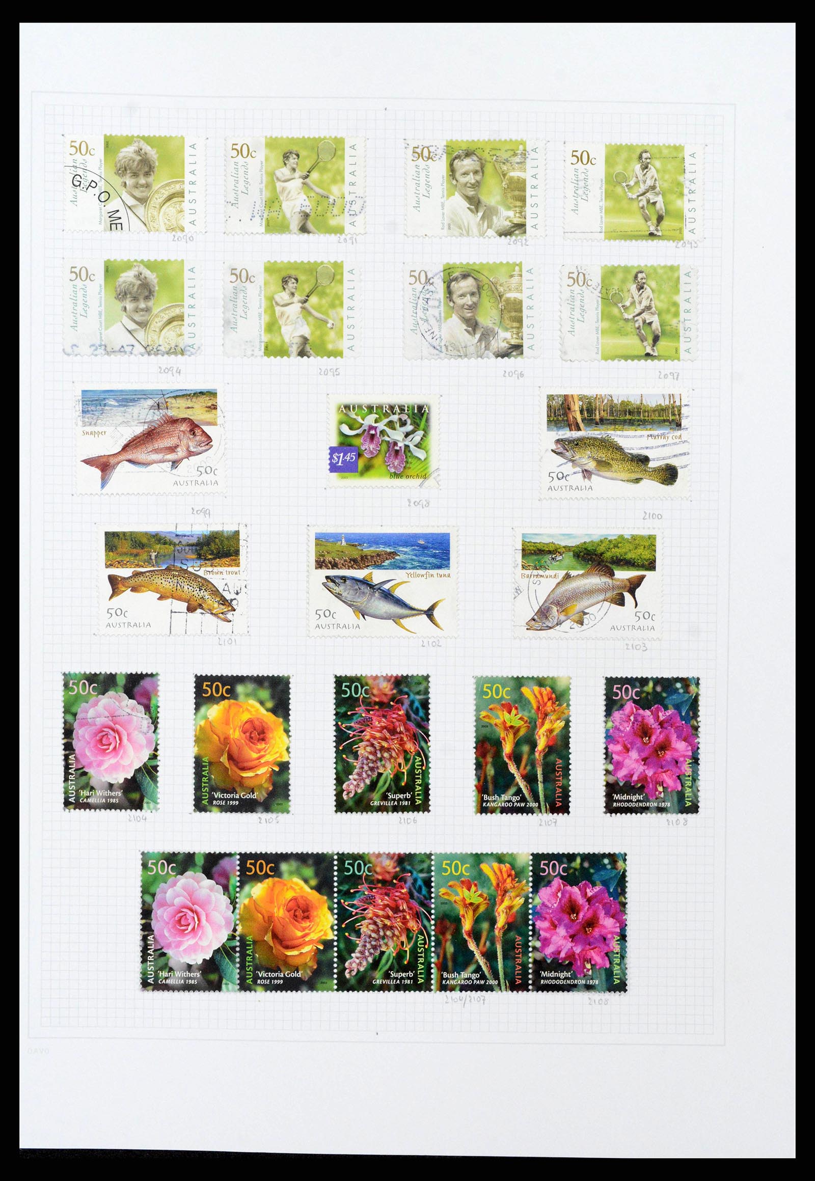 38152 0096 - Stamp collection 38152 Australia 1913-2017.
