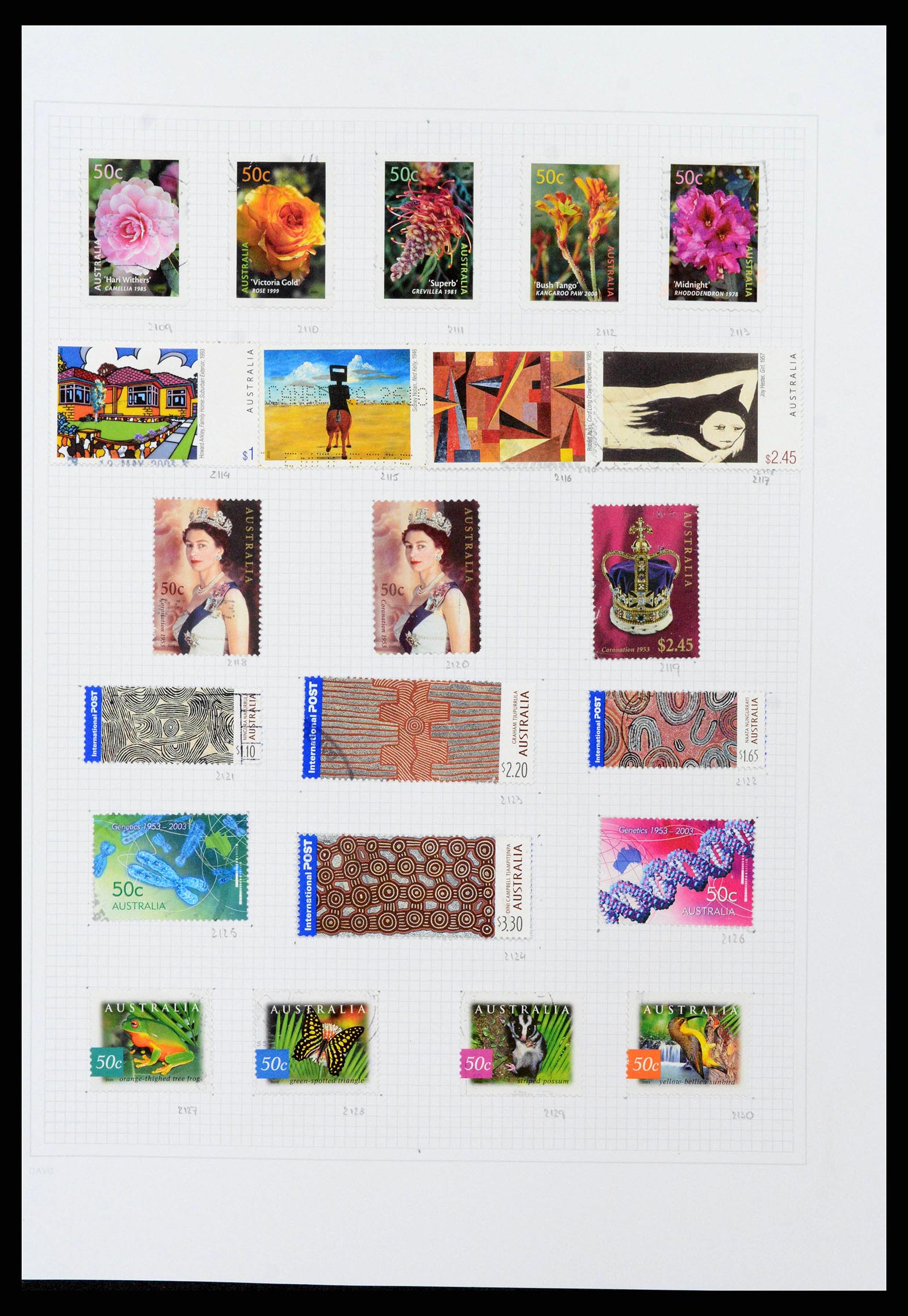 38152 0097 - Stamp collection 38152 Australia 1913-2017.