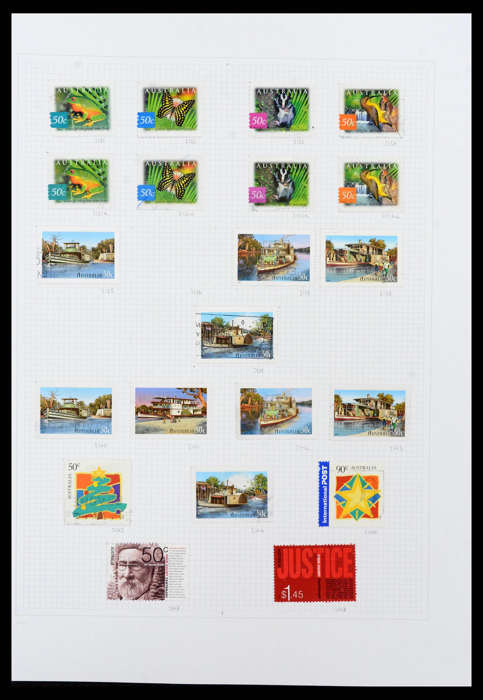38152 0098 - Stamp collection 38152 Australia 1913-2017.