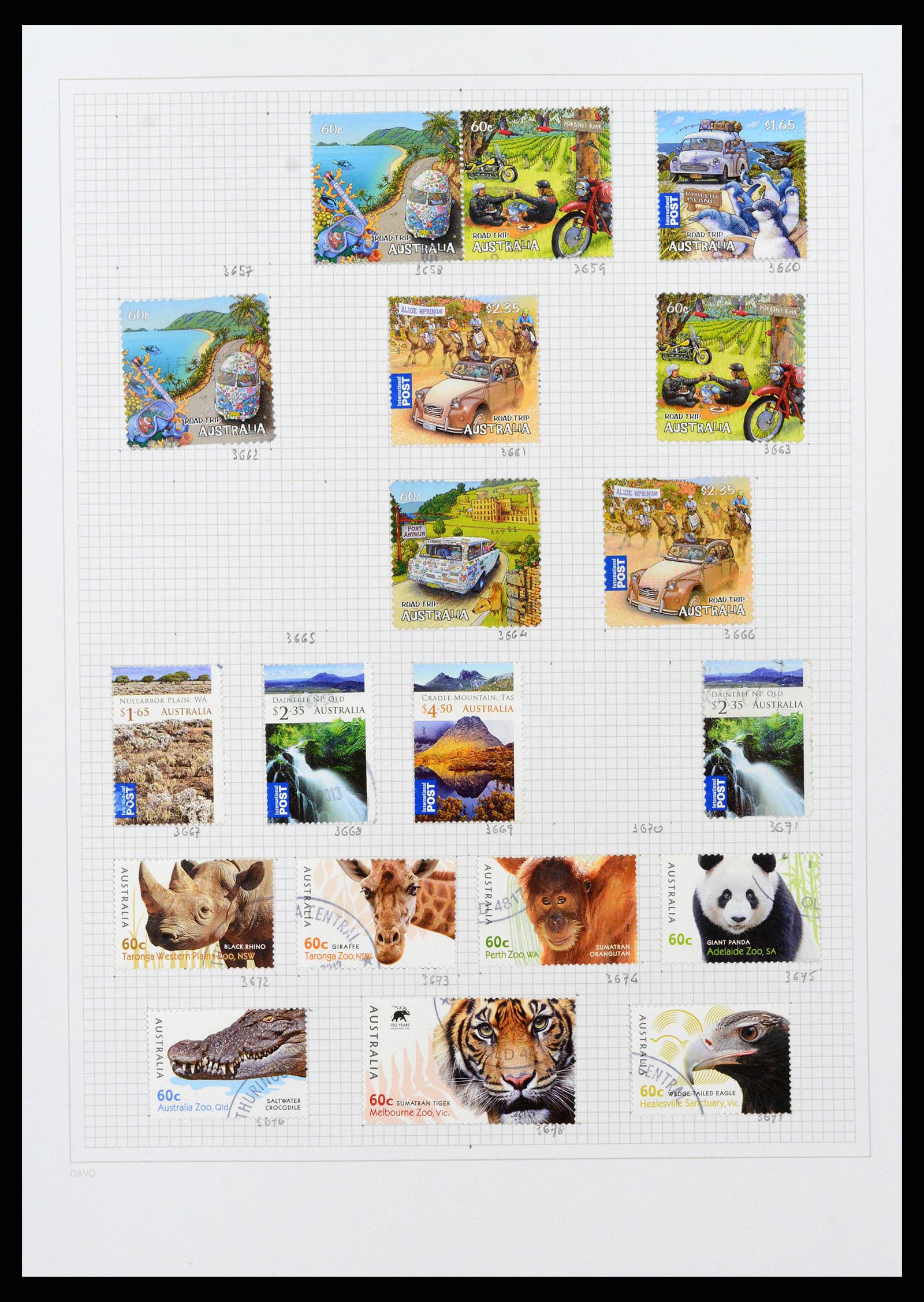 38152 0189 - Stamp collection 38152 Australia 1913-2017.