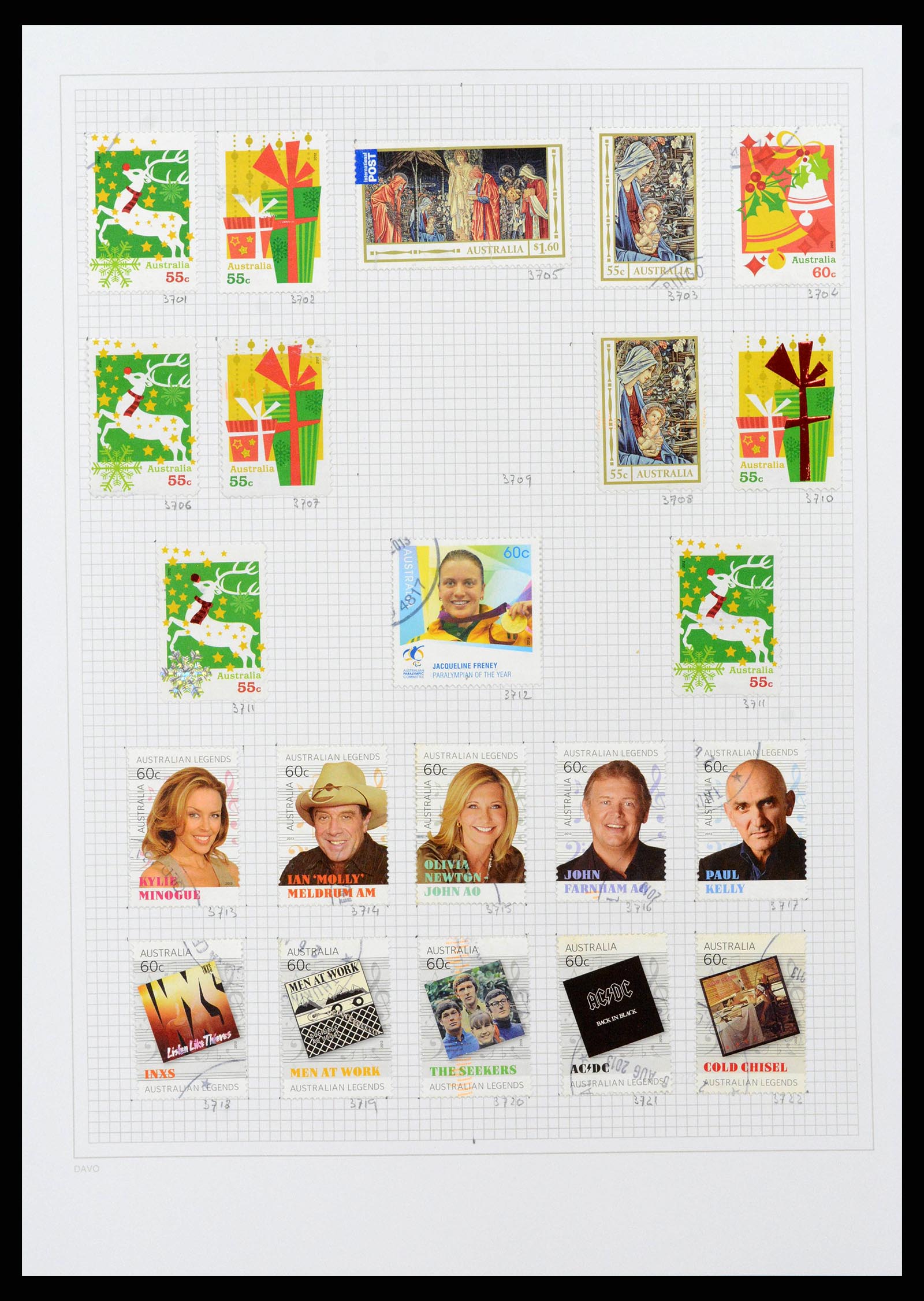 38152 0191 - Stamp collection 38152 Australia 1913-2017.