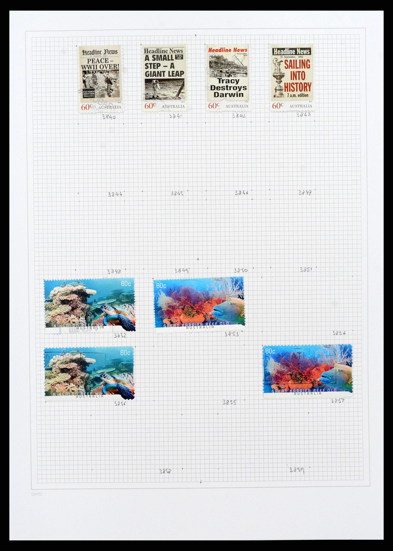 38152 0197 - Stamp collection 38152 Australia 1913-2017.
