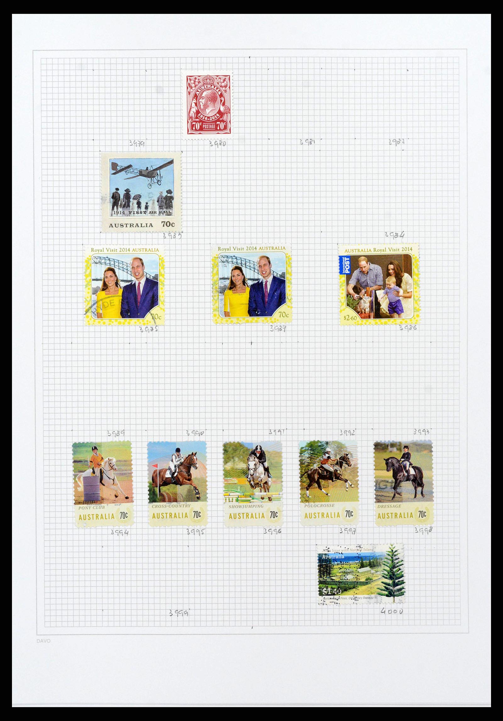 38152 0203 - Stamp collection 38152 Australia 1913-2017.