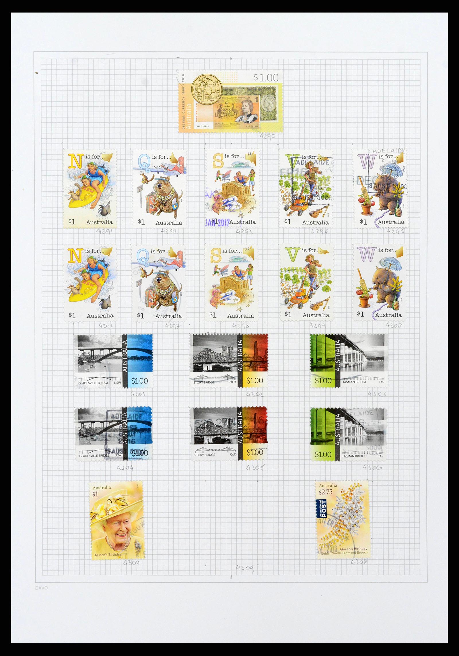 38152 0216 - Stamp collection 38152 Australia 1913-2017.