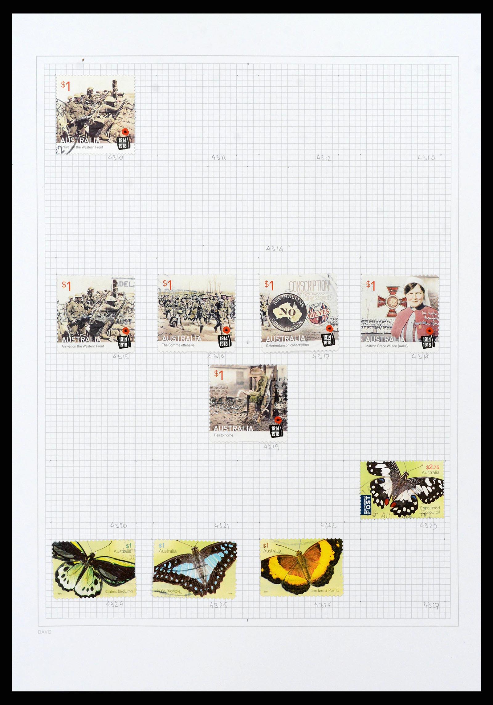 38152 0217 - Stamp collection 38152 Australia 1913-2017.