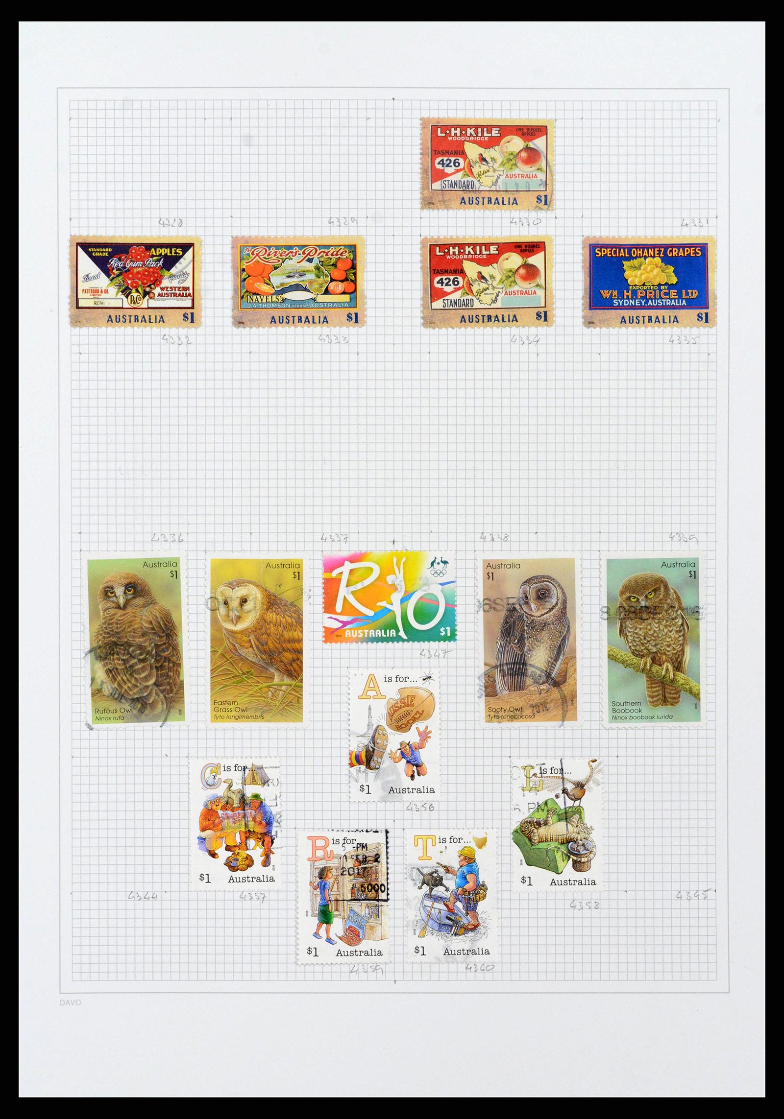 38152 0218 - Stamp collection 38152 Australia 1913-2017.