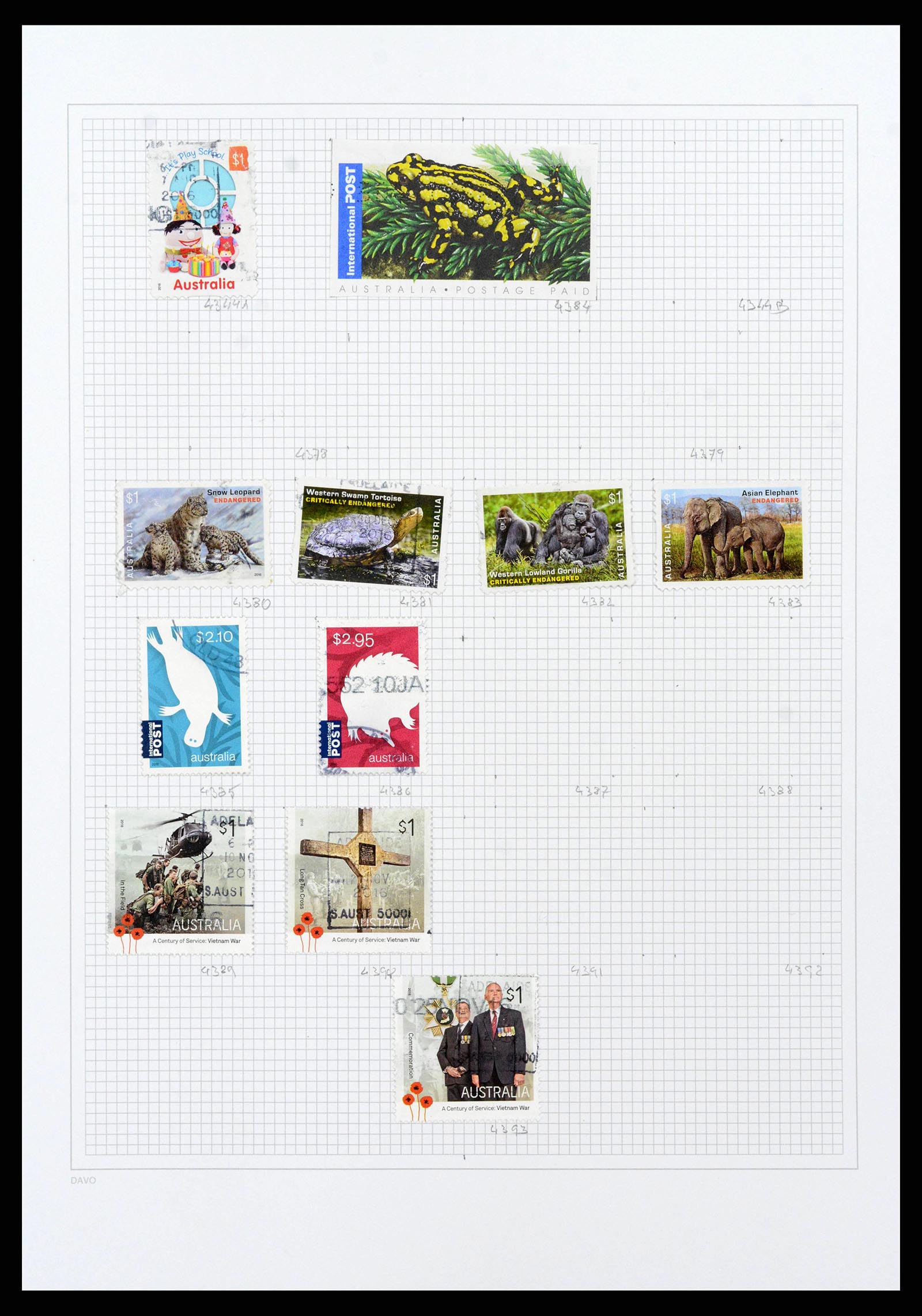 38152 0220 - Stamp collection 38152 Australia 1913-2017.