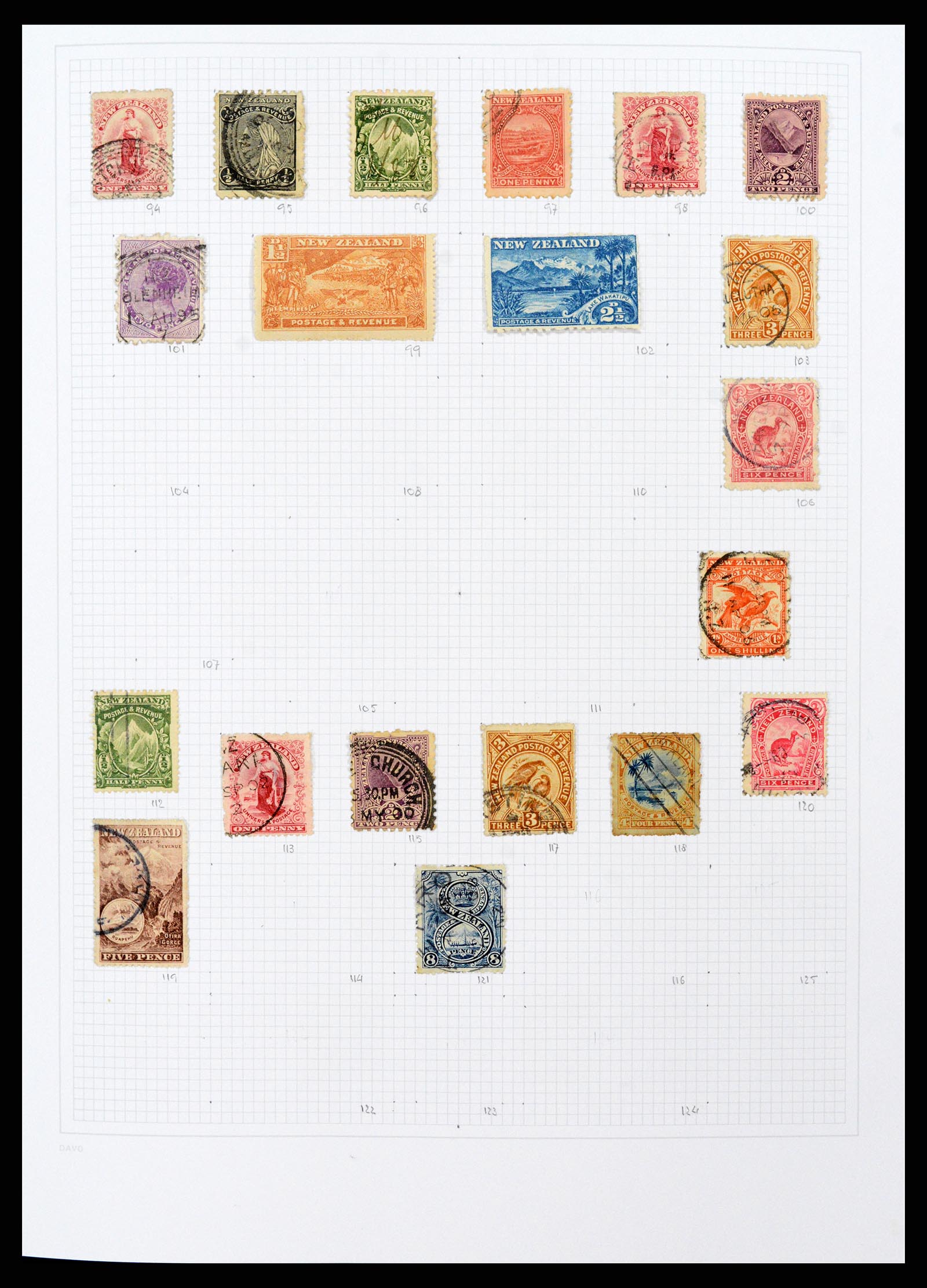 38153 0004 - Stamp collection 38153 New Zealand 1870-2010.