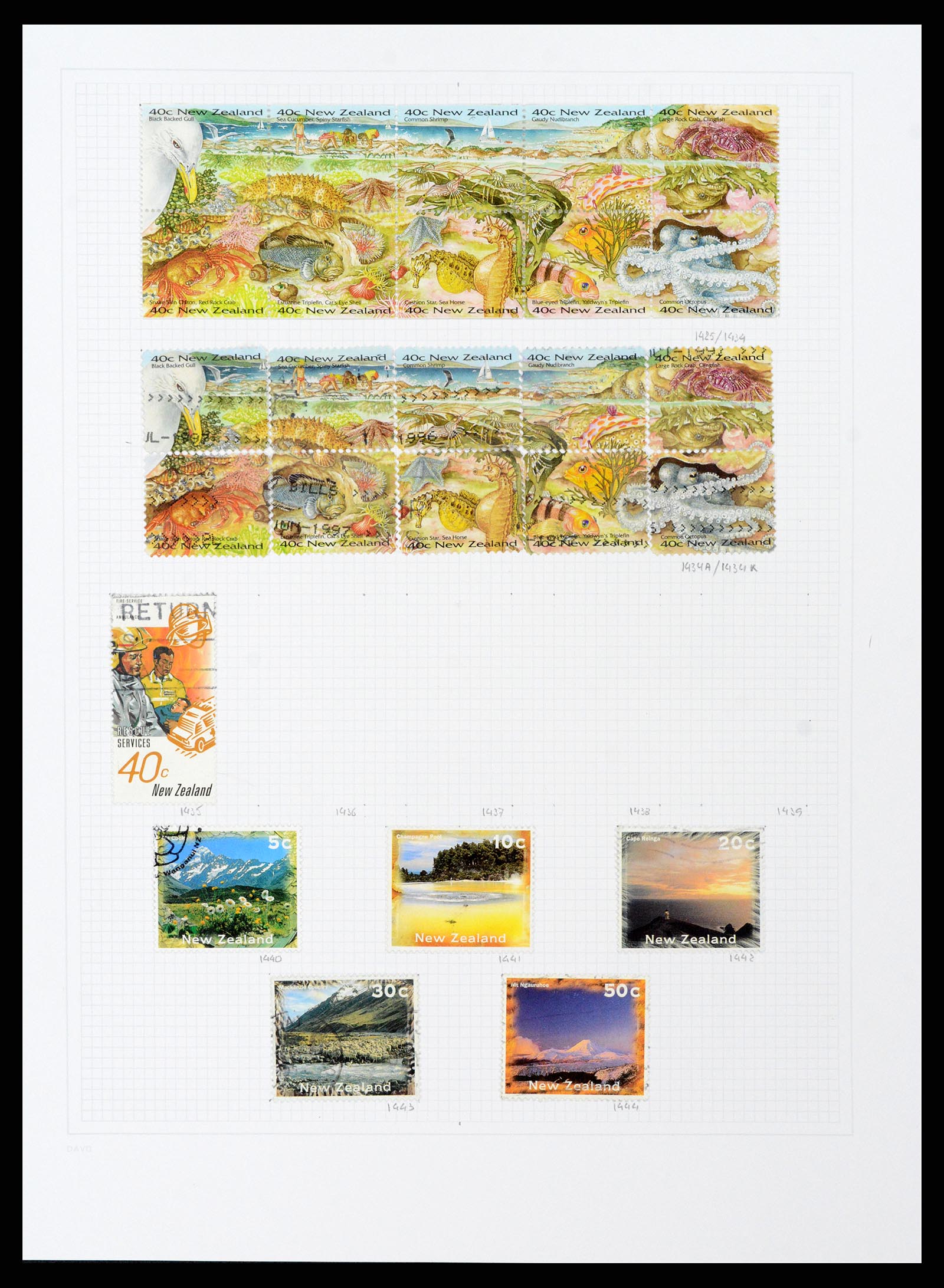 38153 0067 - Stamp collection 38153 New Zealand 1870-2010.