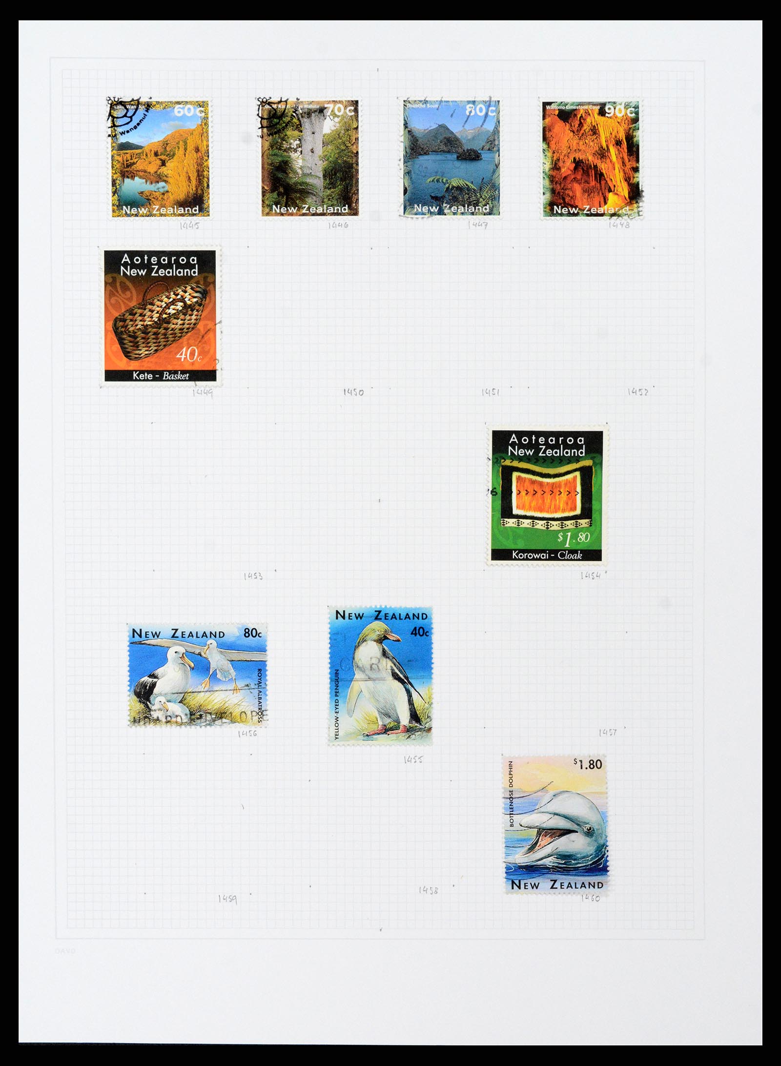 38153 0068 - Stamp collection 38153 New Zealand 1870-2010.