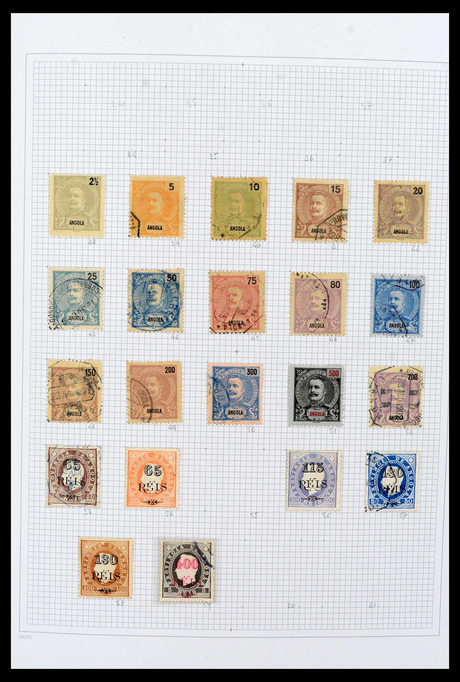 38154 0003 - Postzegelverzameling 38154 Portugese koloniën 1880-1999.