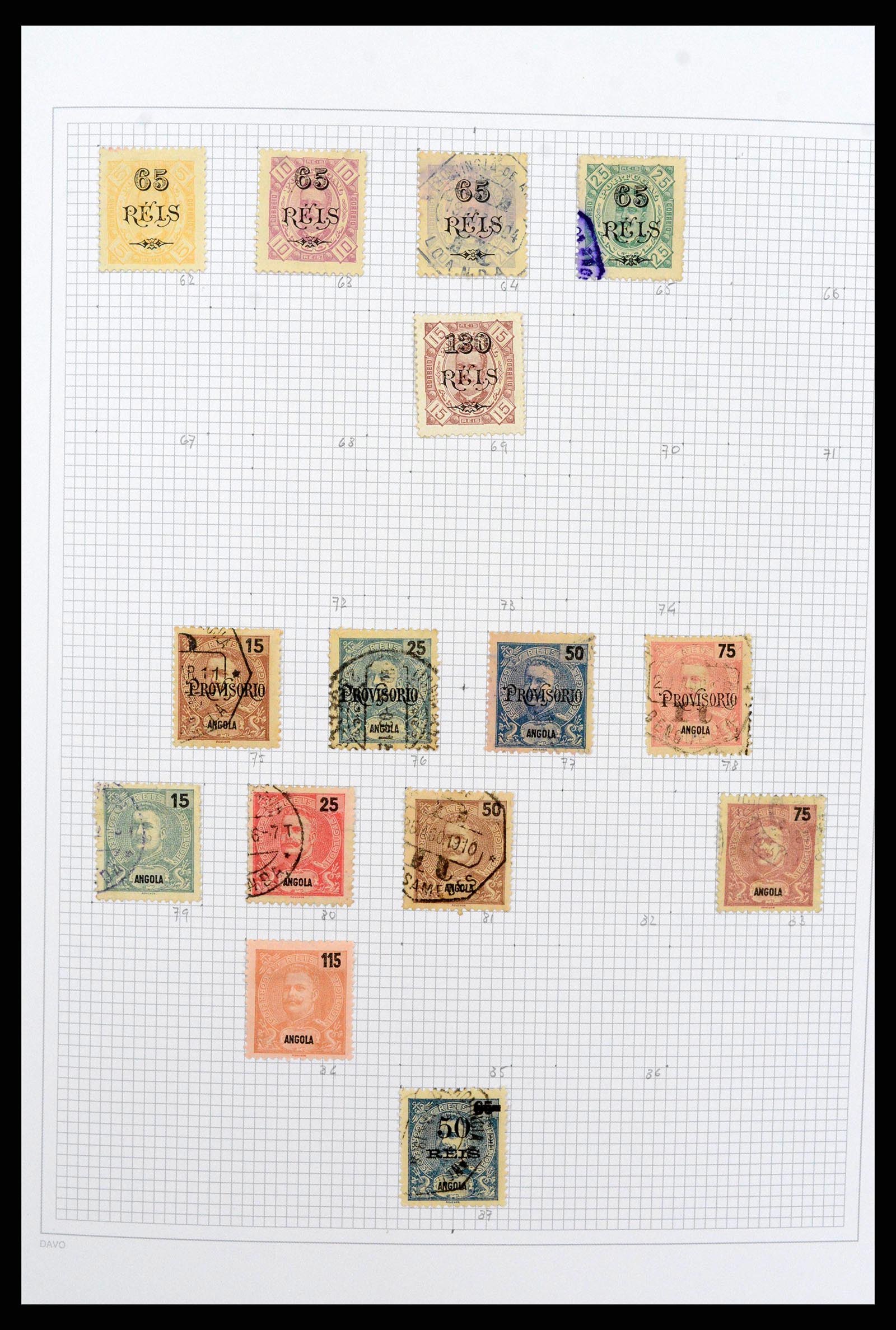 38154 0004 - Postzegelverzameling 38154 Portugese koloniën 1880-1999.