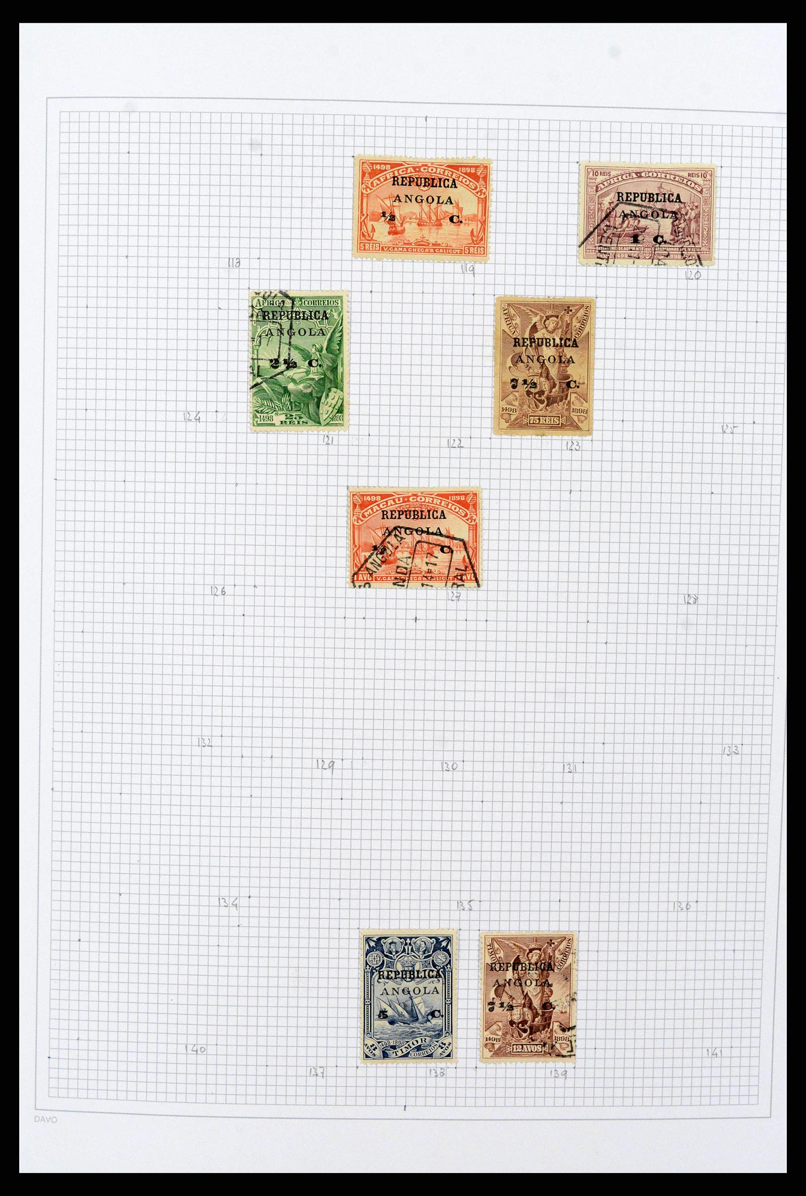 38154 0006 - Postzegelverzameling 38154 Portugese koloniën 1880-1999.
