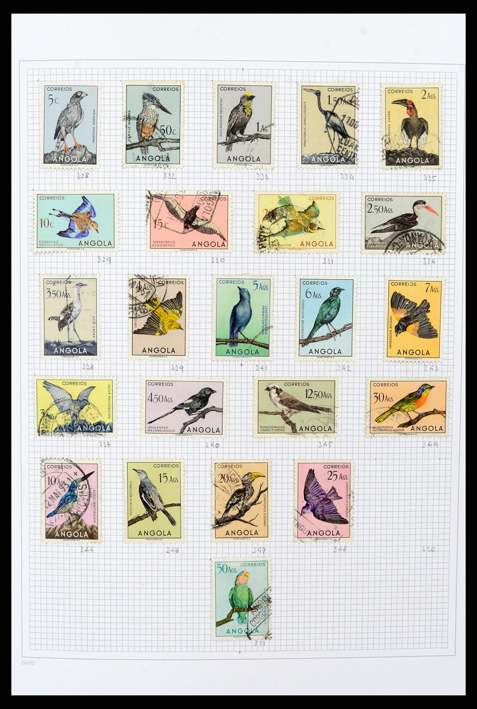 38154 0014 - Postzegelverzameling 38154 Portugese koloniën 1880-1999.