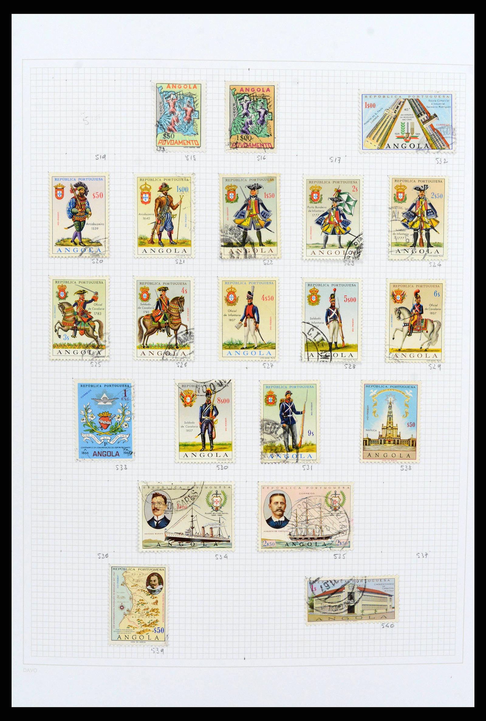 38154 0021 - Stamp collection 38154 Portuguese colonies 1880-1999.