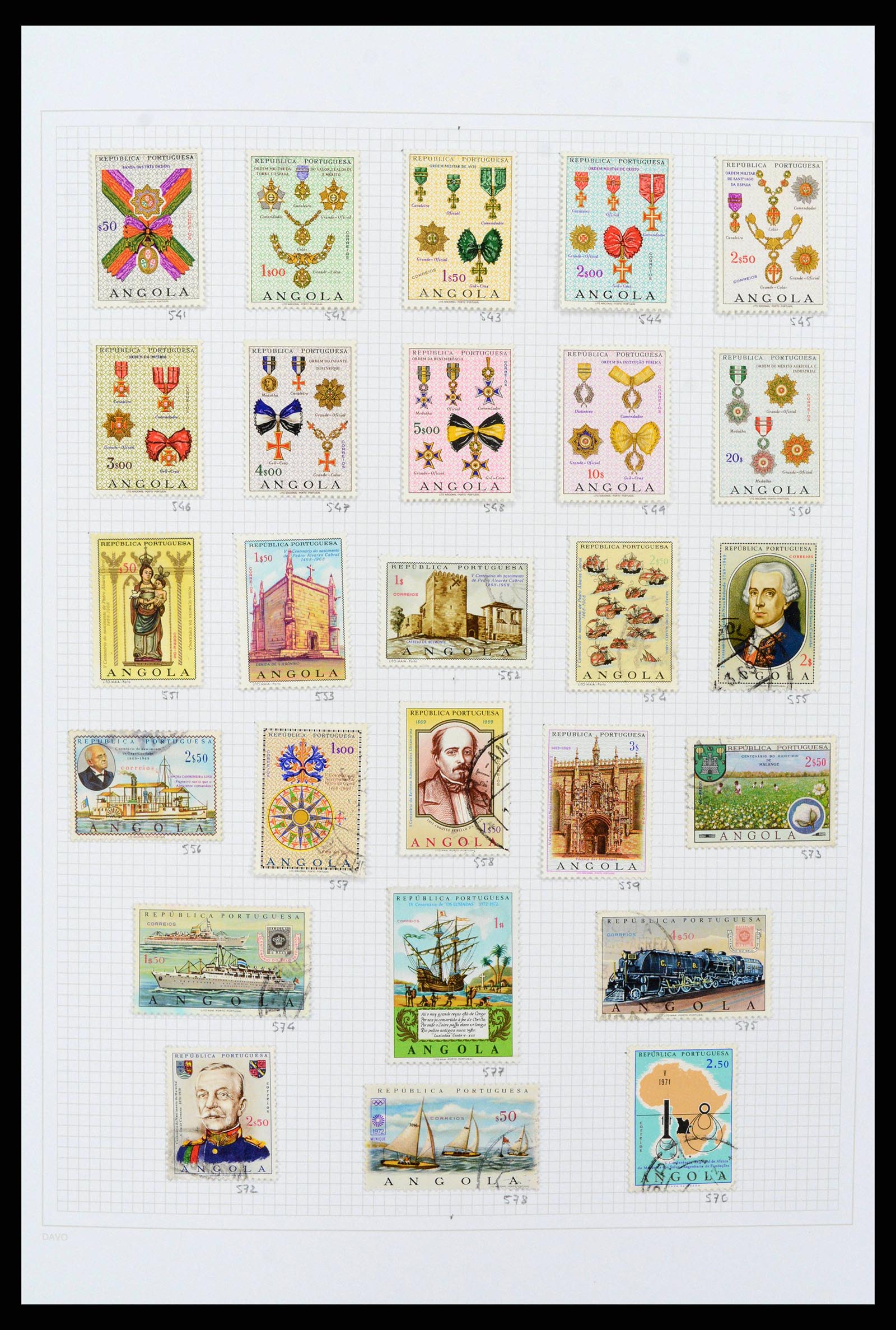 38154 0022 - Stamp collection 38154 Portuguese colonies 1880-1999.