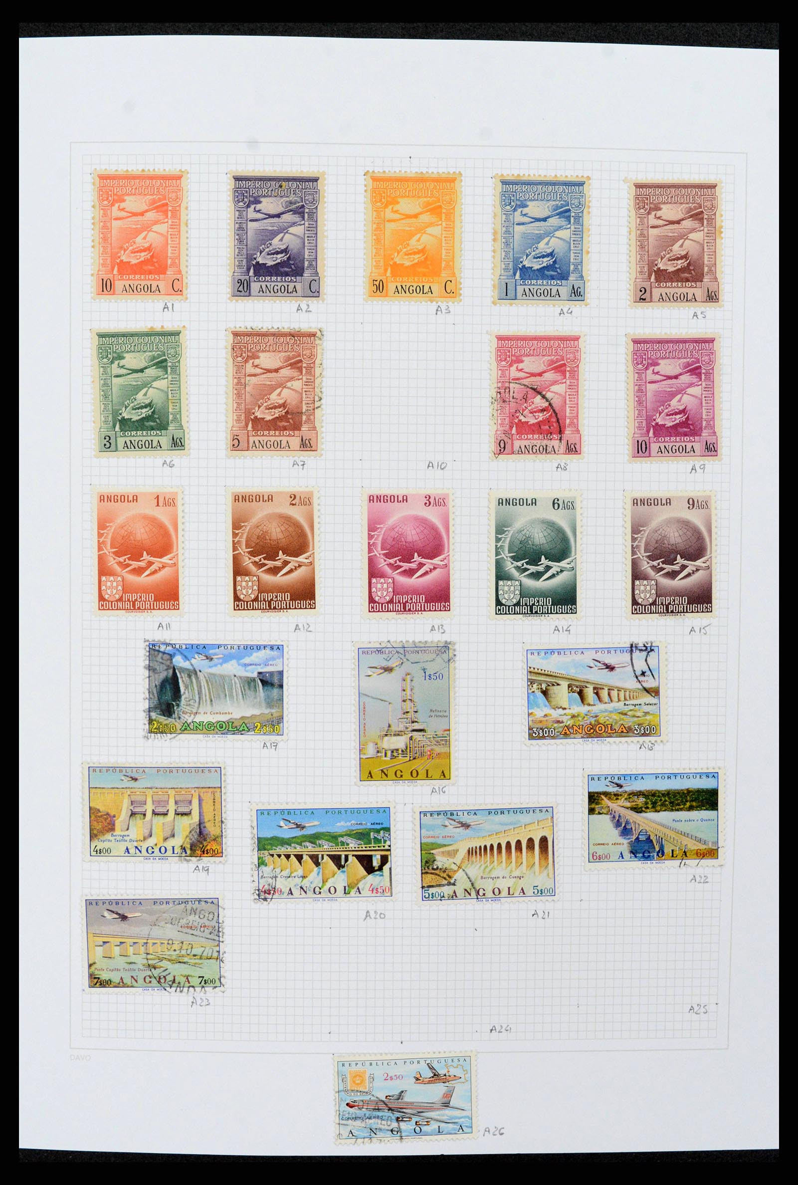 38154 0025 - Stamp collection 38154 Portuguese colonies 1880-1999.
