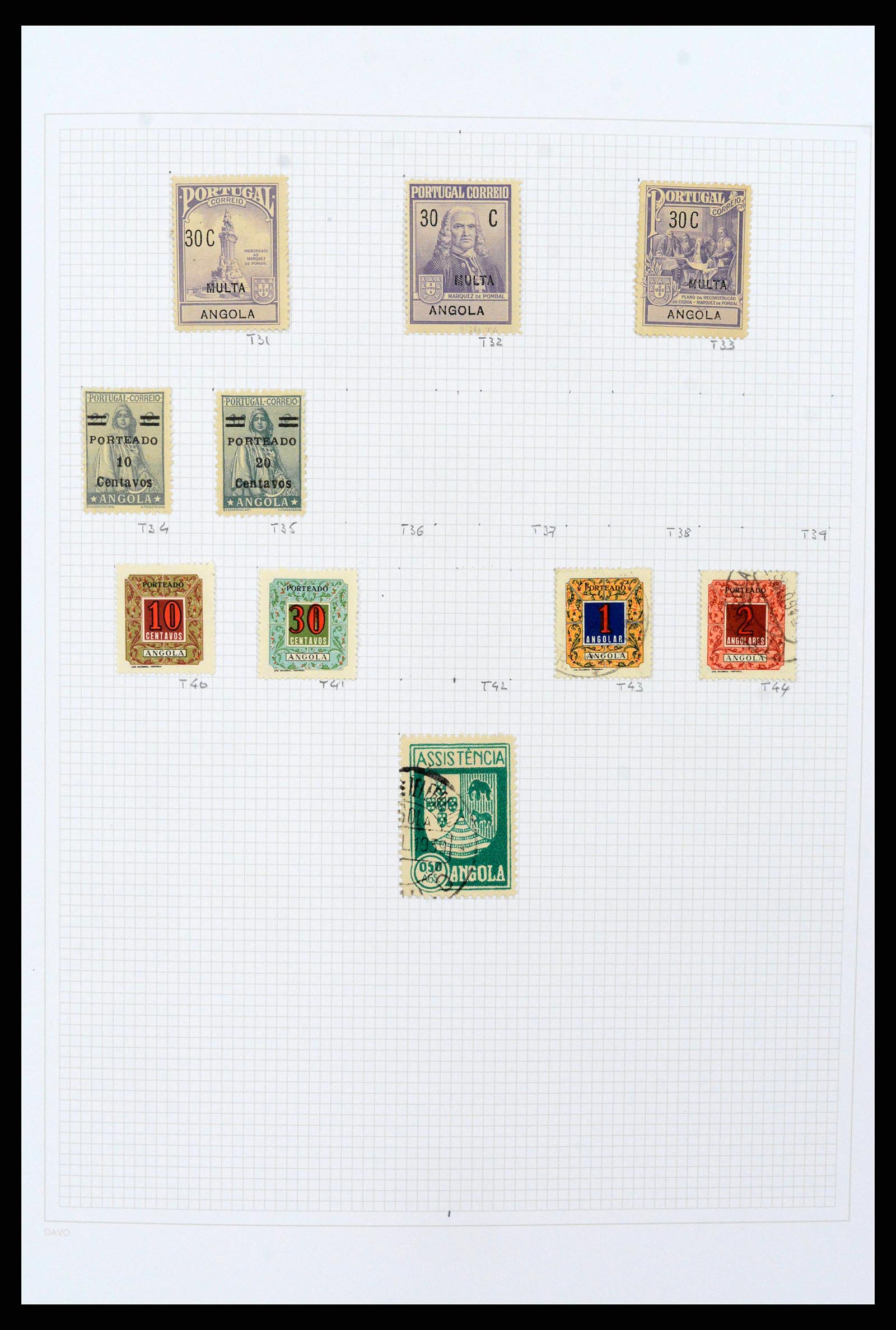 38154 0027 - Stamp collection 38154 Portuguese colonies 1880-1999.