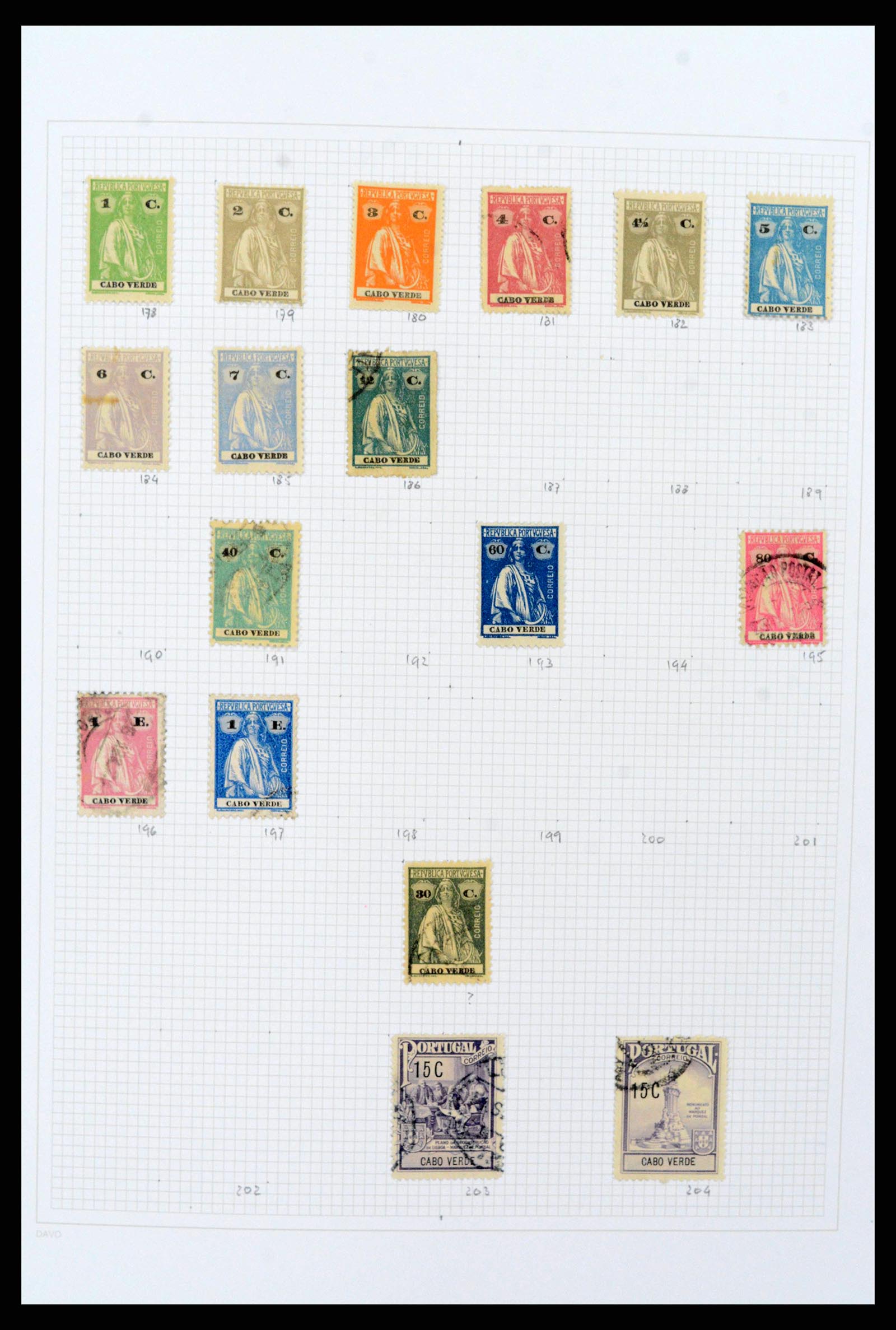 38154 0034 - Stamp collection 38154 Portuguese colonies 1880-1999.