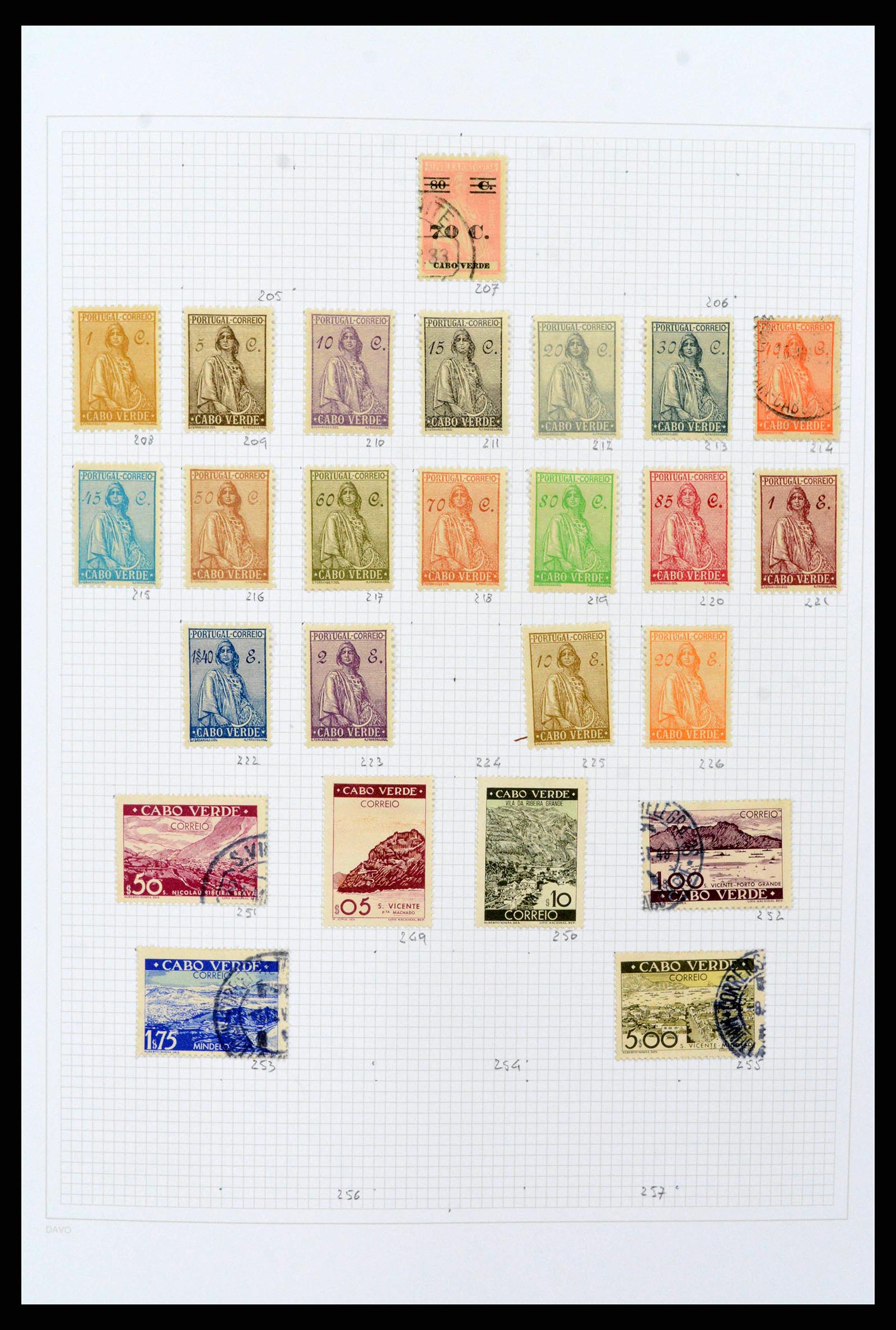 38154 0035 - Stamp collection 38154 Portuguese colonies 1880-1999.