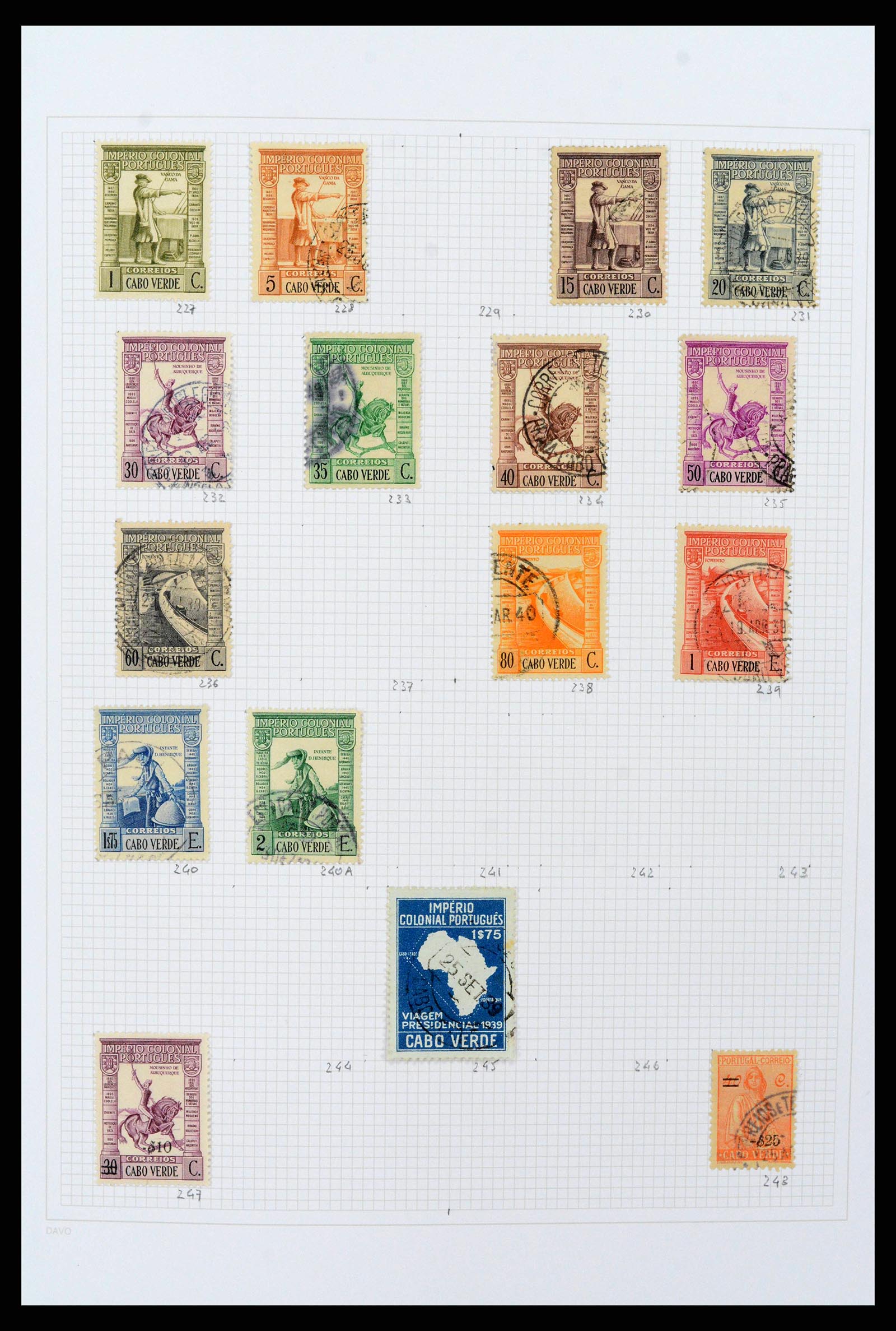 38154 0036 - Stamp collection 38154 Portuguese colonies 1880-1999.