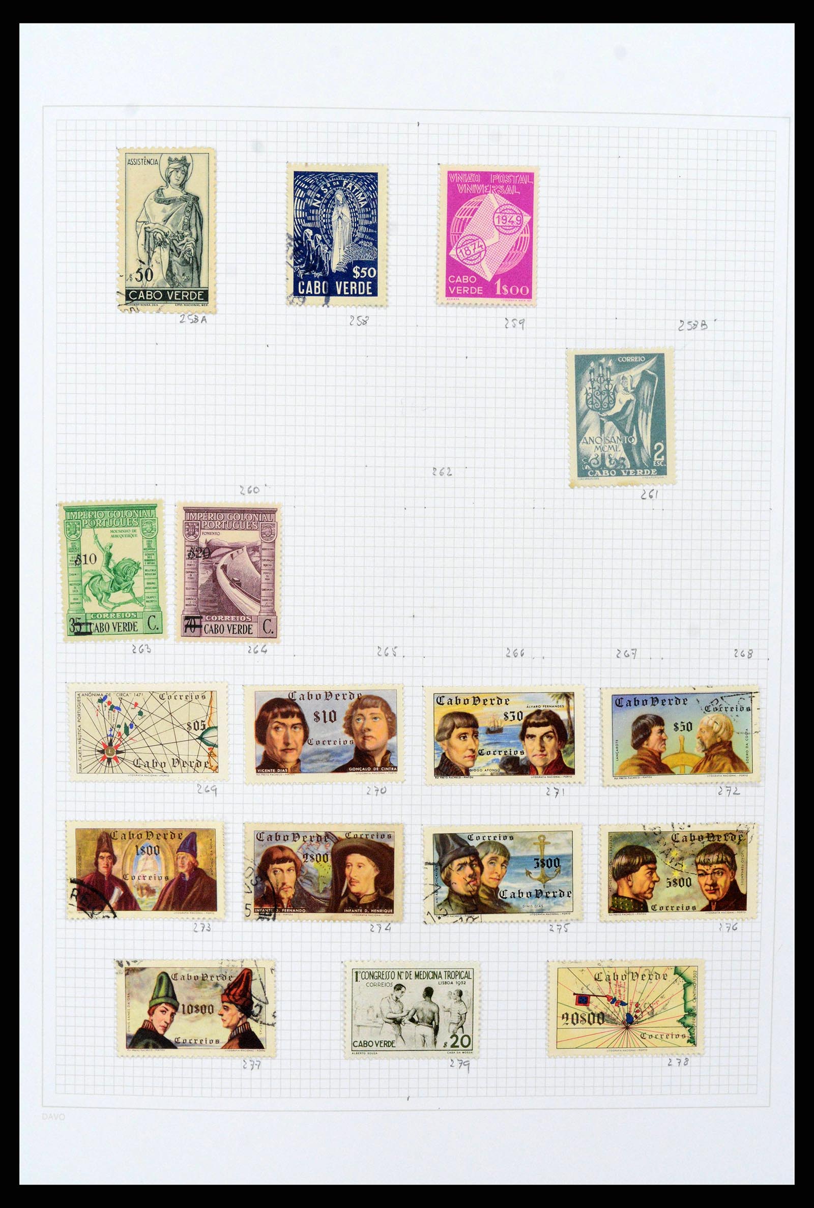 38154 0037 - Stamp collection 38154 Portuguese colonies 1880-1999.
