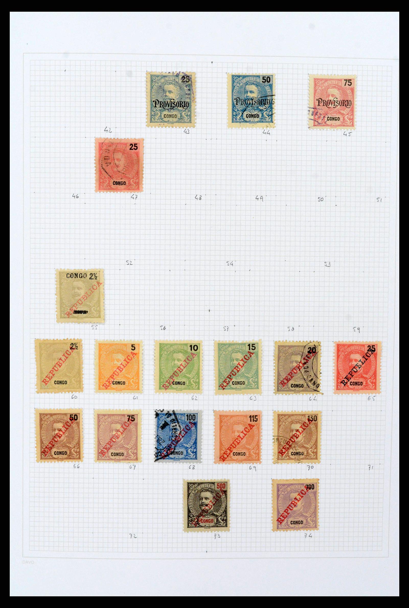 38154 0045 - Stamp collection 38154 Portuguese colonies 1880-1999.