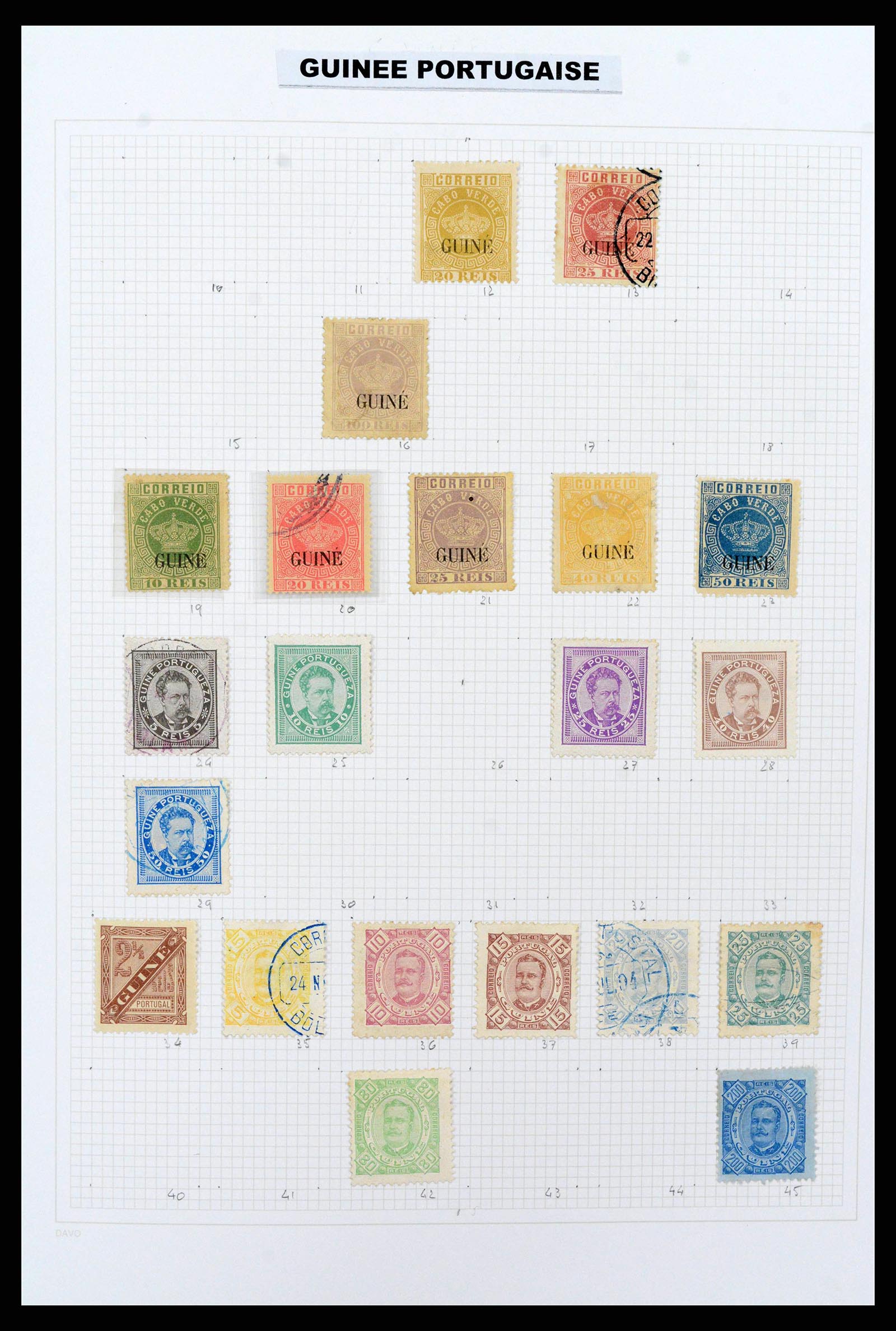 38154 0048 - Stamp collection 38154 Portuguese colonies 1880-1999.