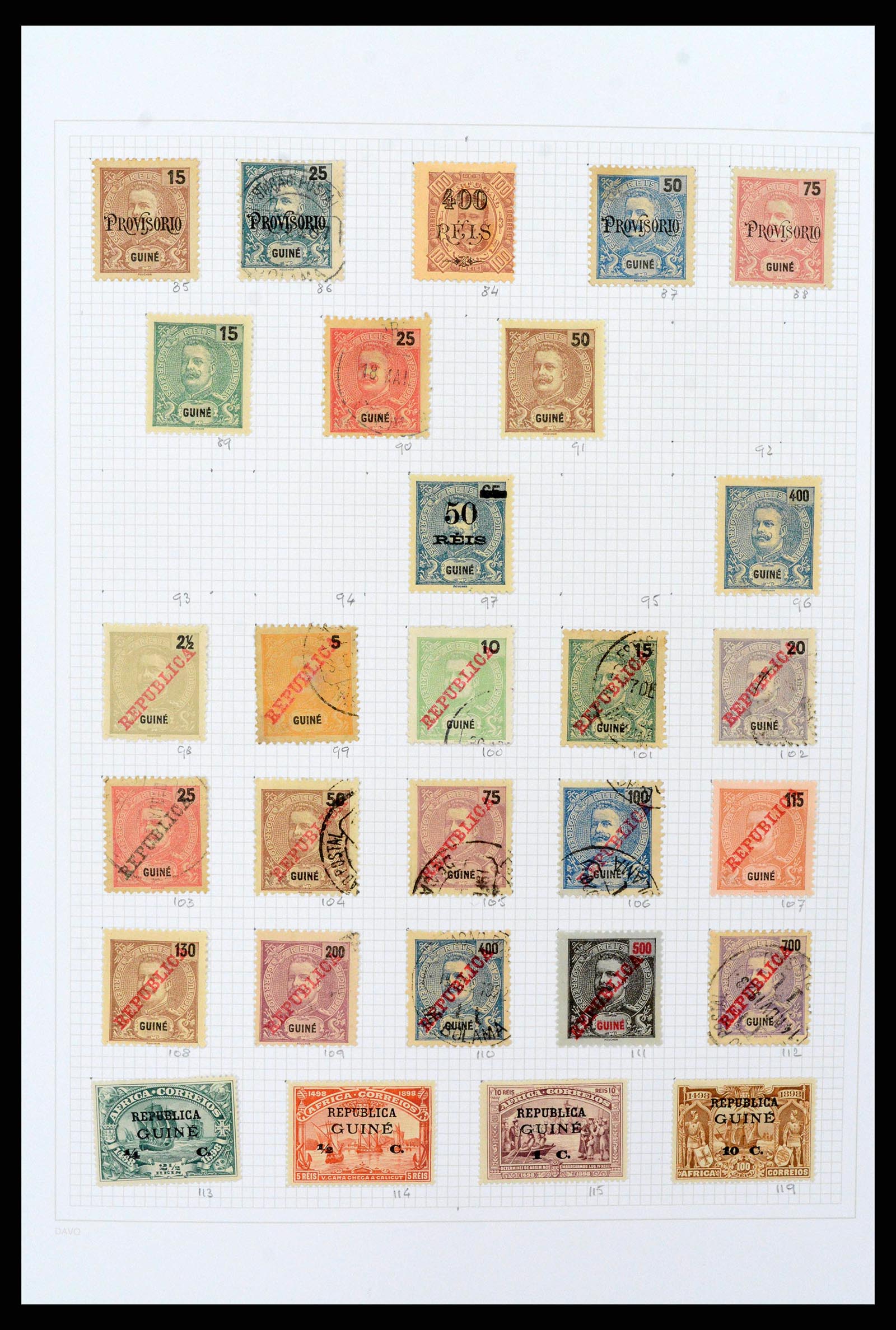 38154 0050 - Stamp collection 38154 Portuguese colonies 1880-1999.