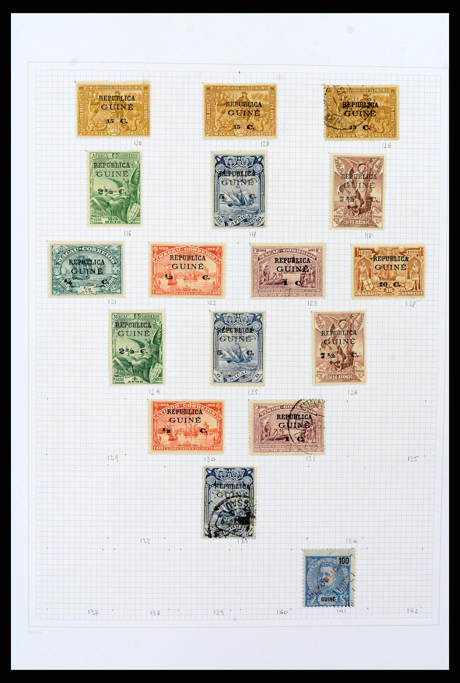 38154 0051 - Stamp collection 38154 Portuguese colonies 1880-1999.