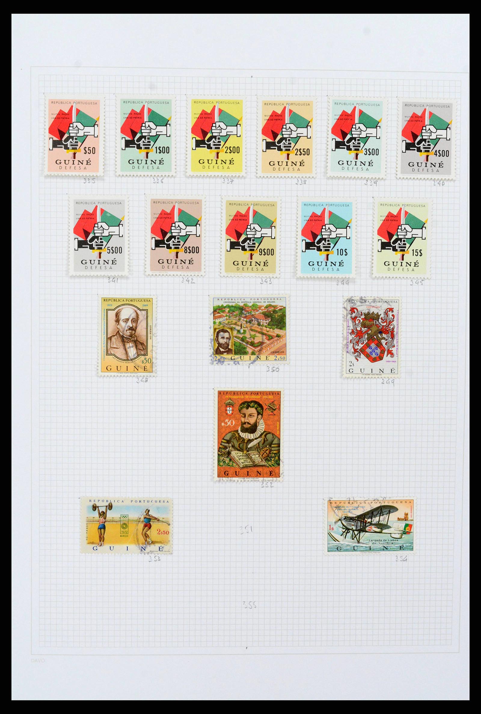 38154 0059 - Stamp collection 38154 Portuguese colonies 1880-1999.