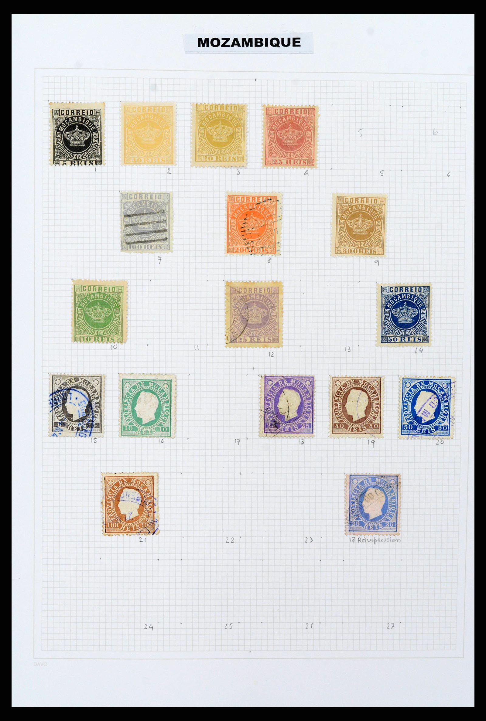 38154 0071 - Stamp collection 38154 Portuguese colonies 1880-1999.