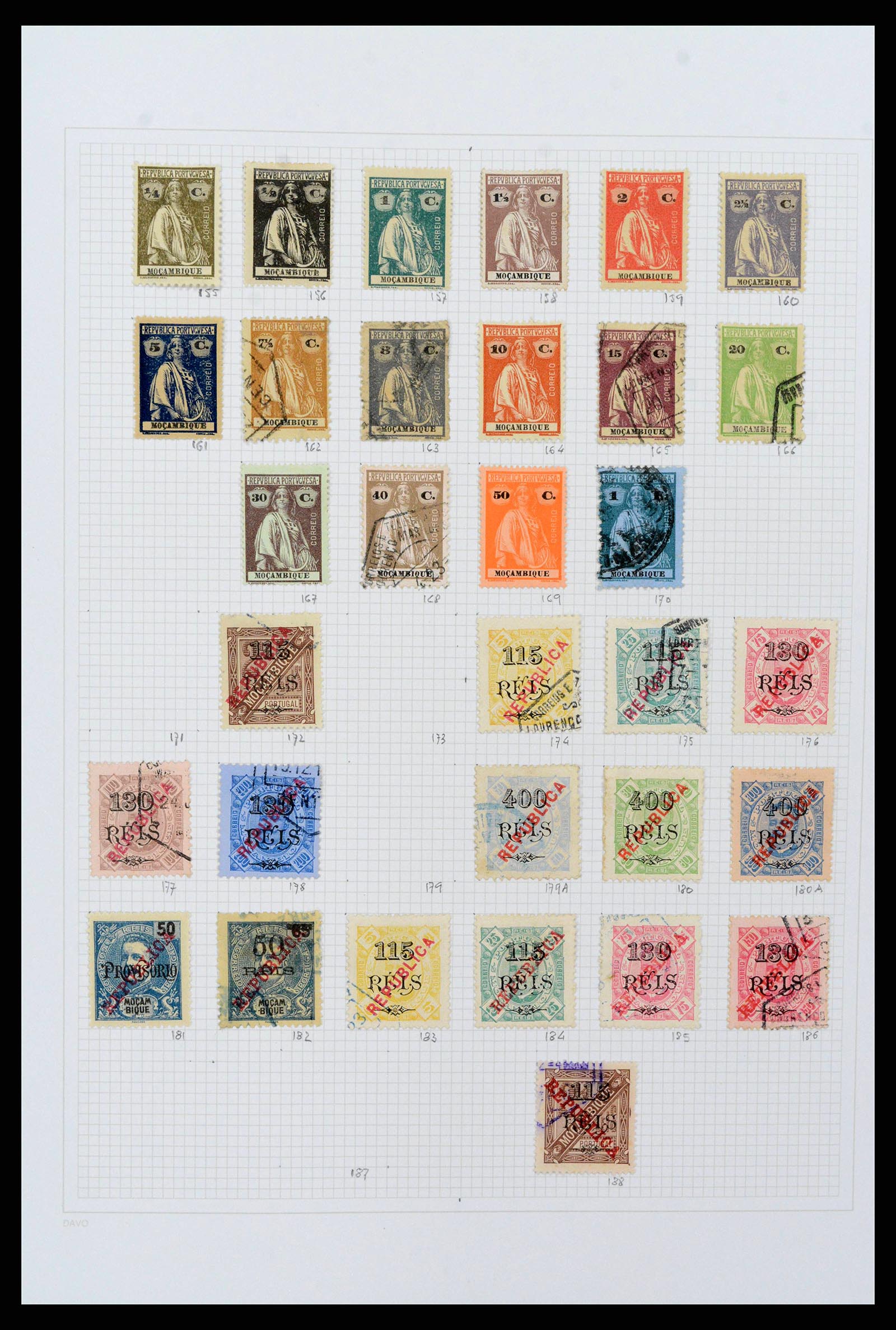 38154 0076 - Stamp collection 38154 Portuguese colonies 1880-1999.
