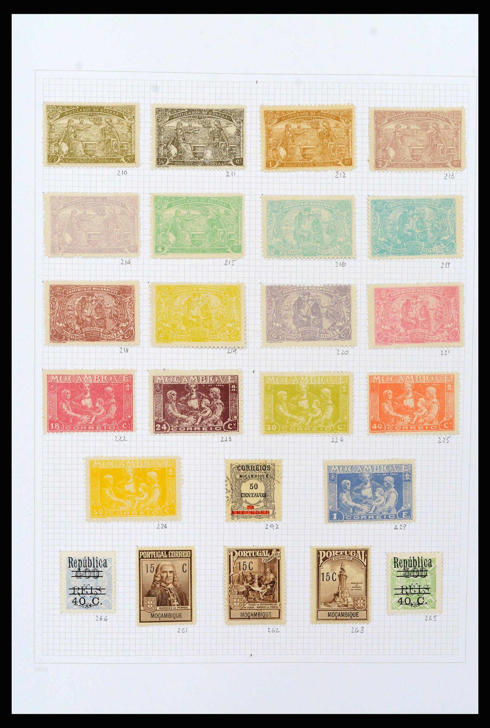 38154 0078 - Stamp collection 38154 Portuguese colonies 1880-1999.