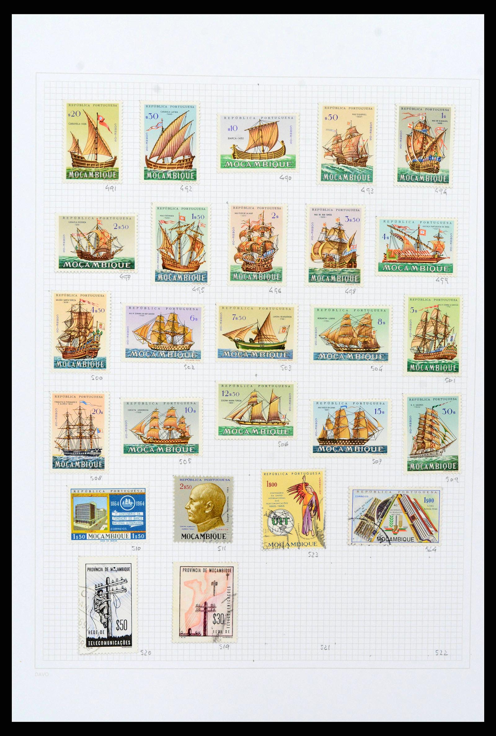 38154 0088 - Stamp collection 38154 Portuguese colonies 1880-1999.