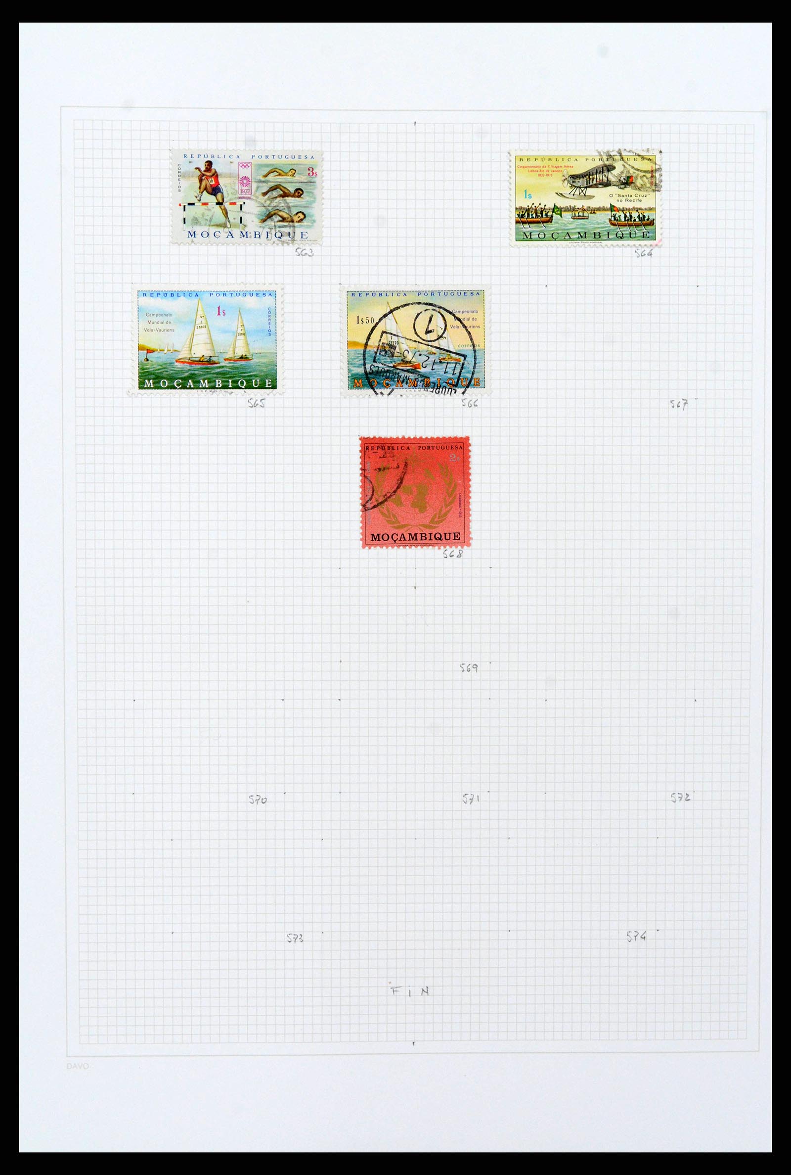38154 0091 - Stamp collection 38154 Portuguese colonies 1880-1999.