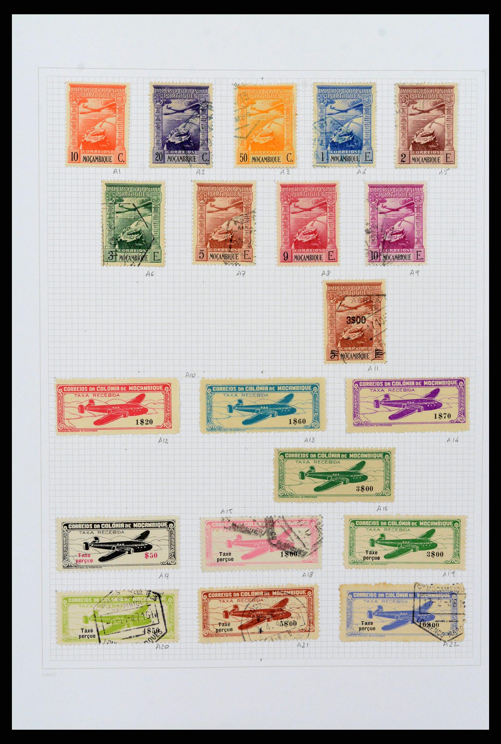 38154 0092 - Stamp collection 38154 Portuguese colonies 1880-1999.