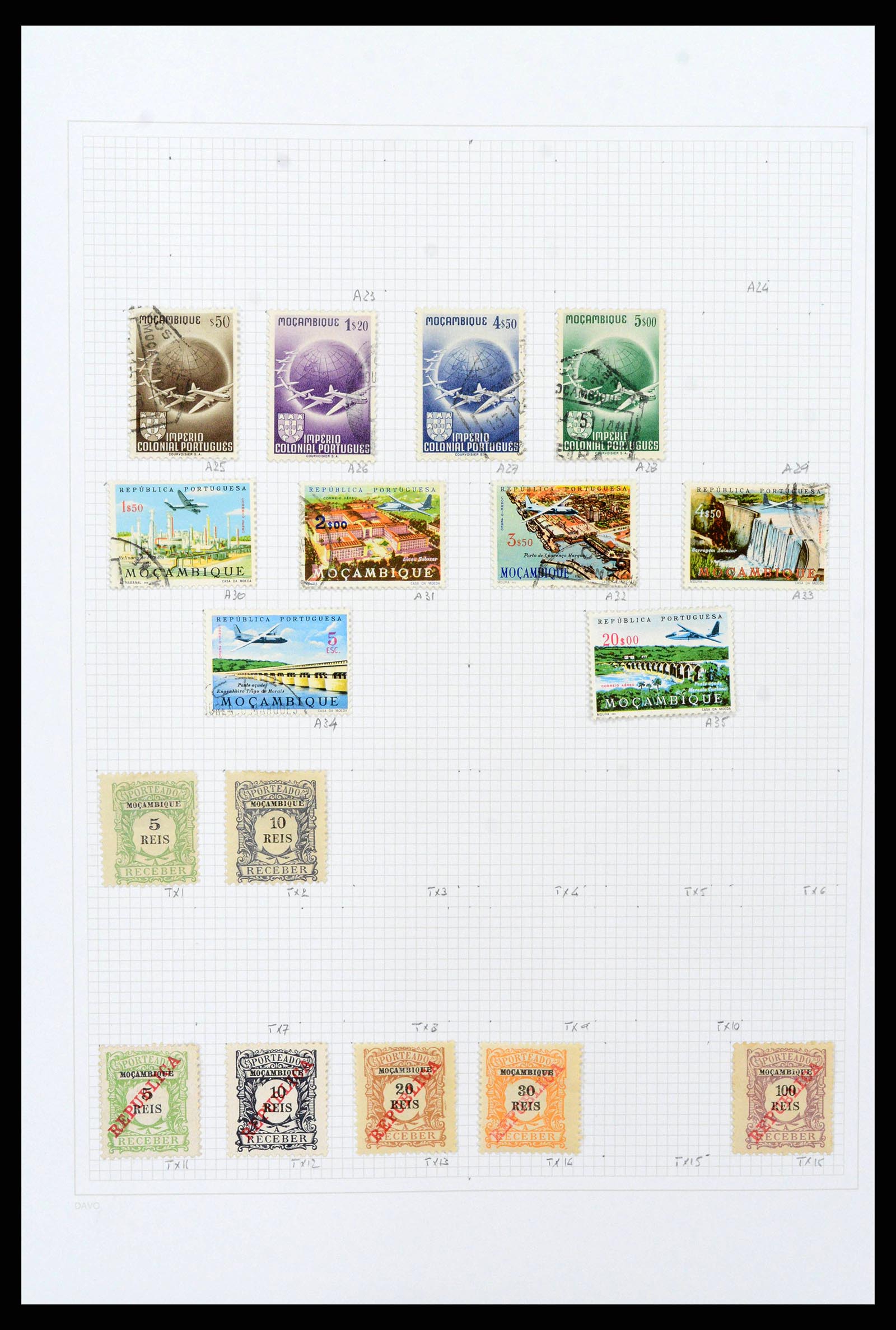 38154 0093 - Stamp collection 38154 Portuguese colonies 1880-1999.