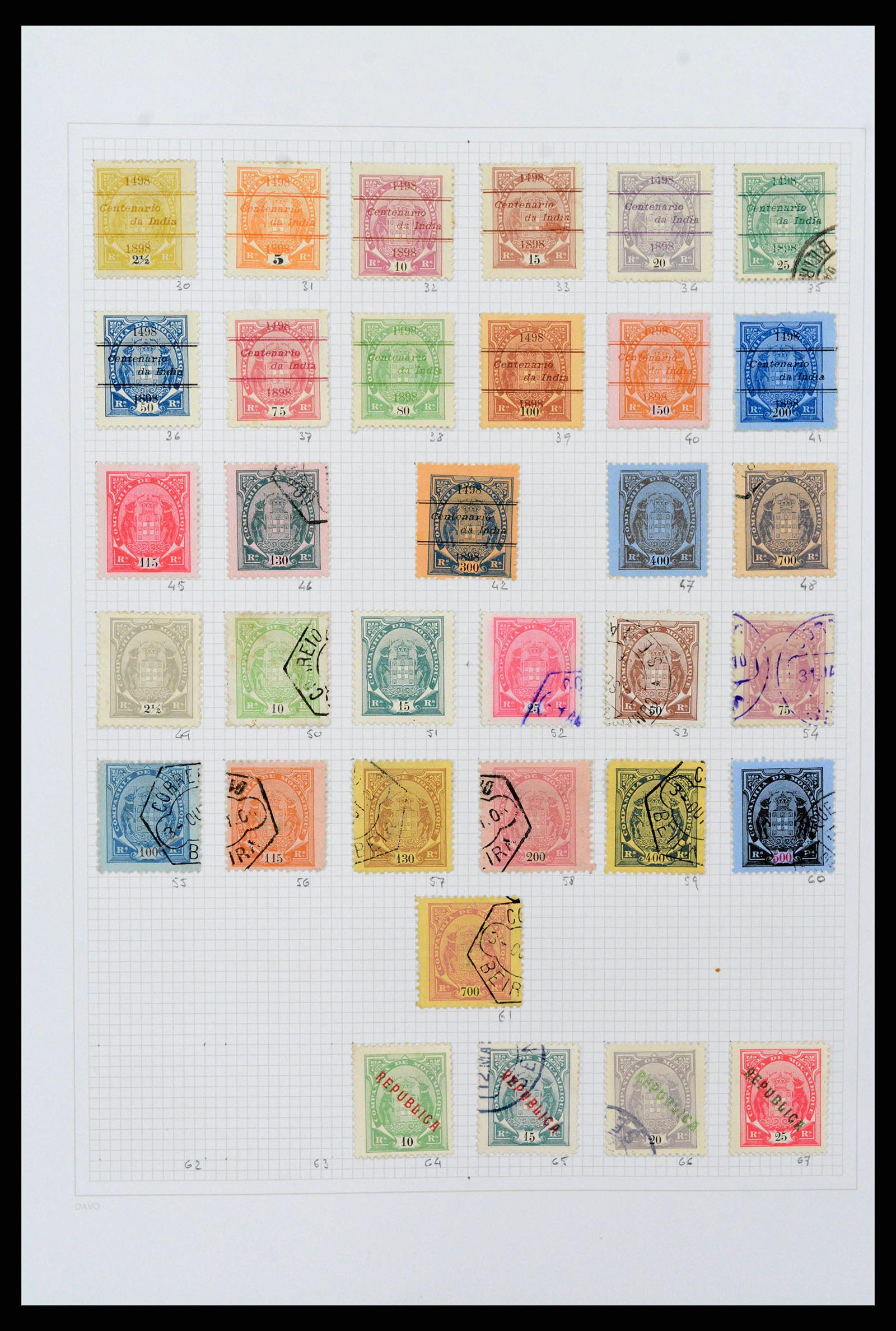 38154 0097 - Stamp collection 38154 Portuguese colonies 1880-1999.