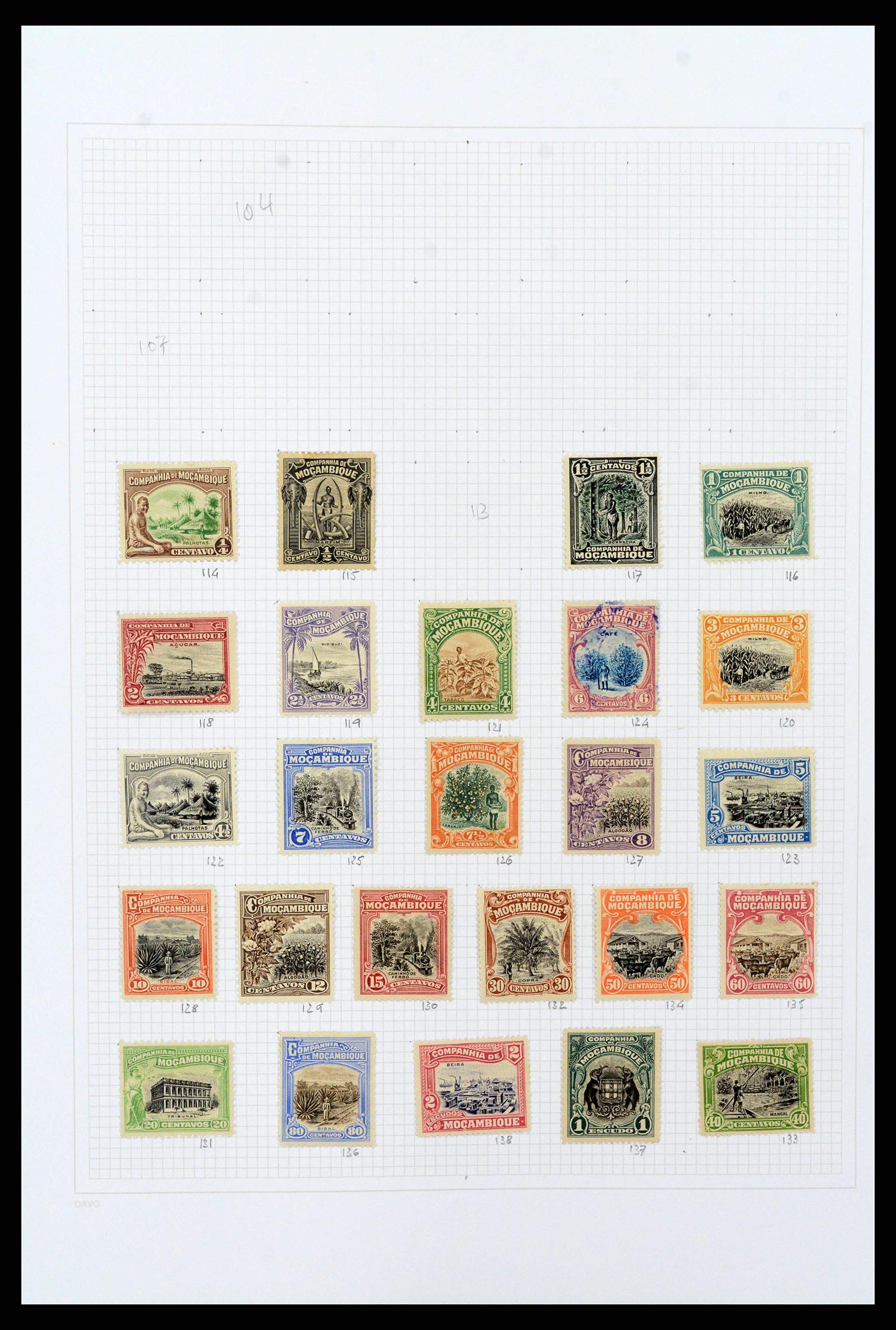 38154 0099 - Stamp collection 38154 Portuguese colonies 1880-1999.