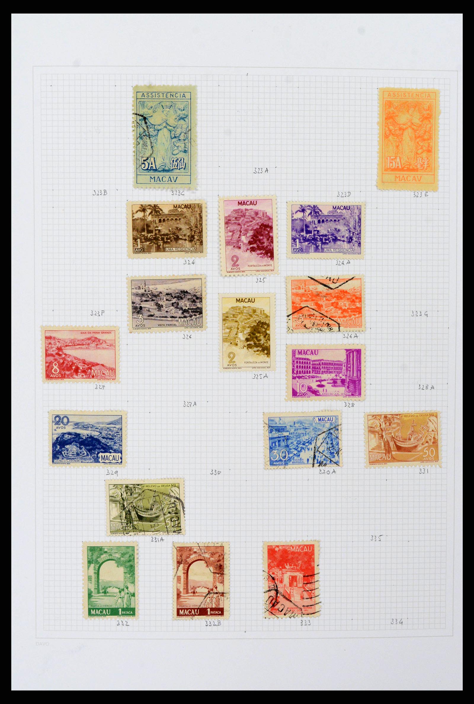 38154 0165 - Stamp collection 38154 Portuguese colonies 1880-1999.
