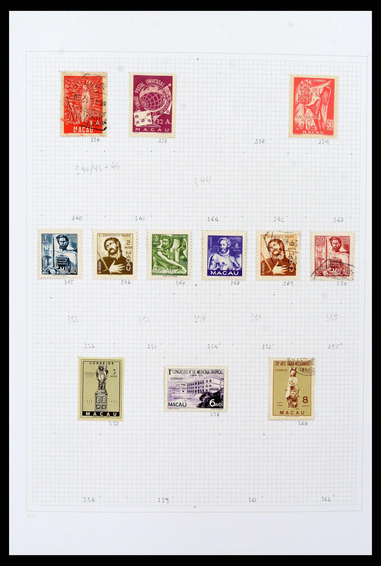 38154 0166 - Stamp collection 38154 Portuguese colonies 1880-1999.
