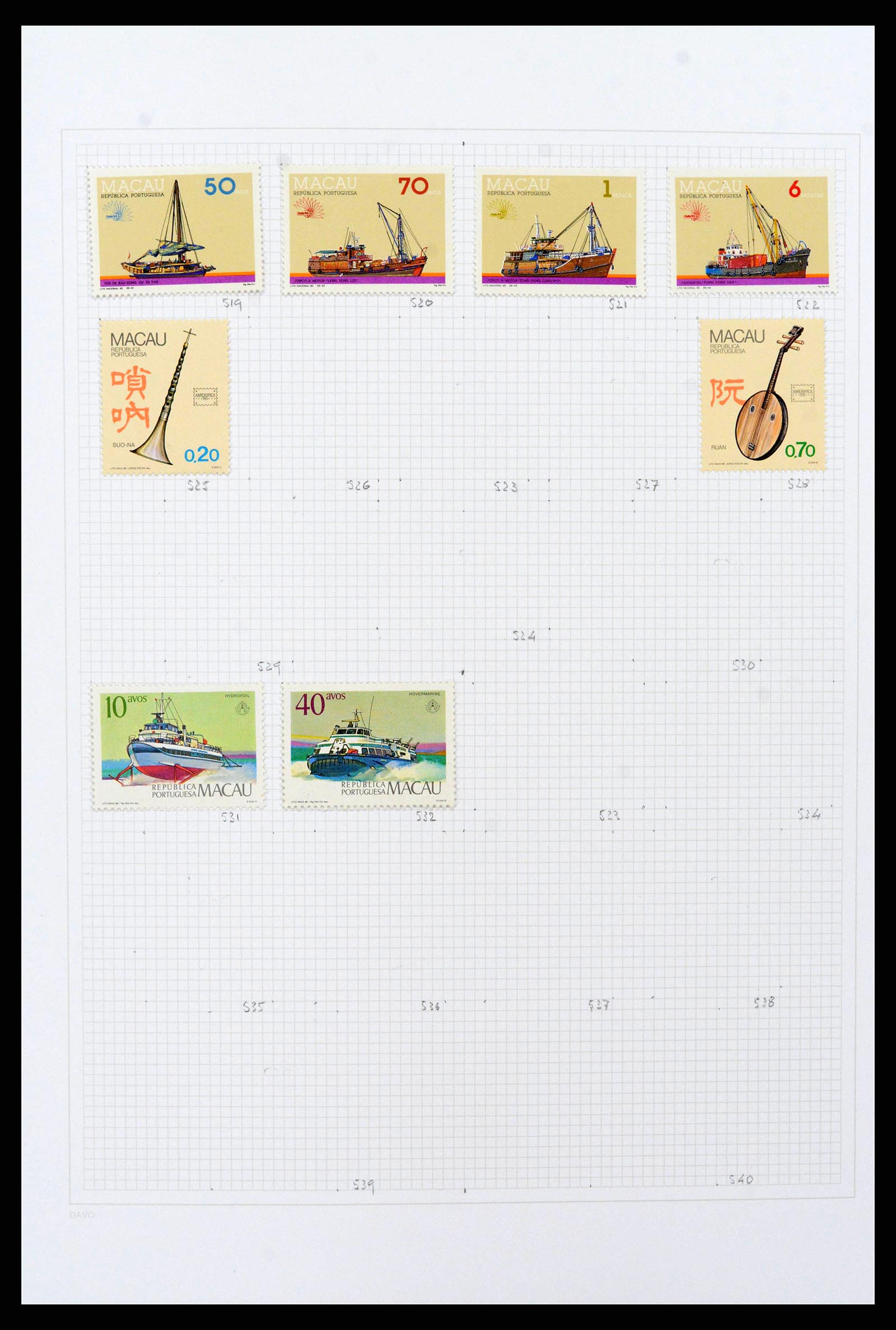 38154 0174 - Stamp collection 38154 Portuguese colonies 1880-1999.
