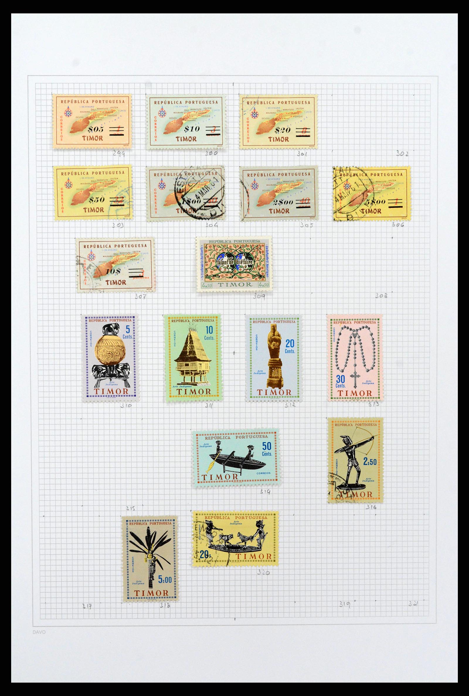 38154 0209 - Stamp collection 38154 Portuguese colonies 1880-1999.