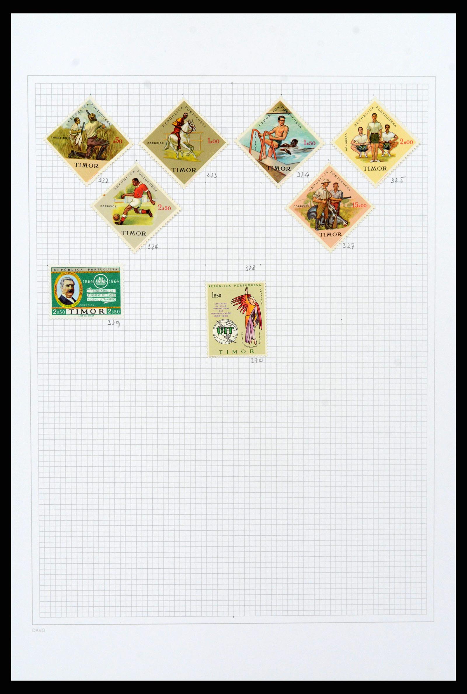 38154 0210 - Stamp collection 38154 Portuguese colonies 1880-1999.