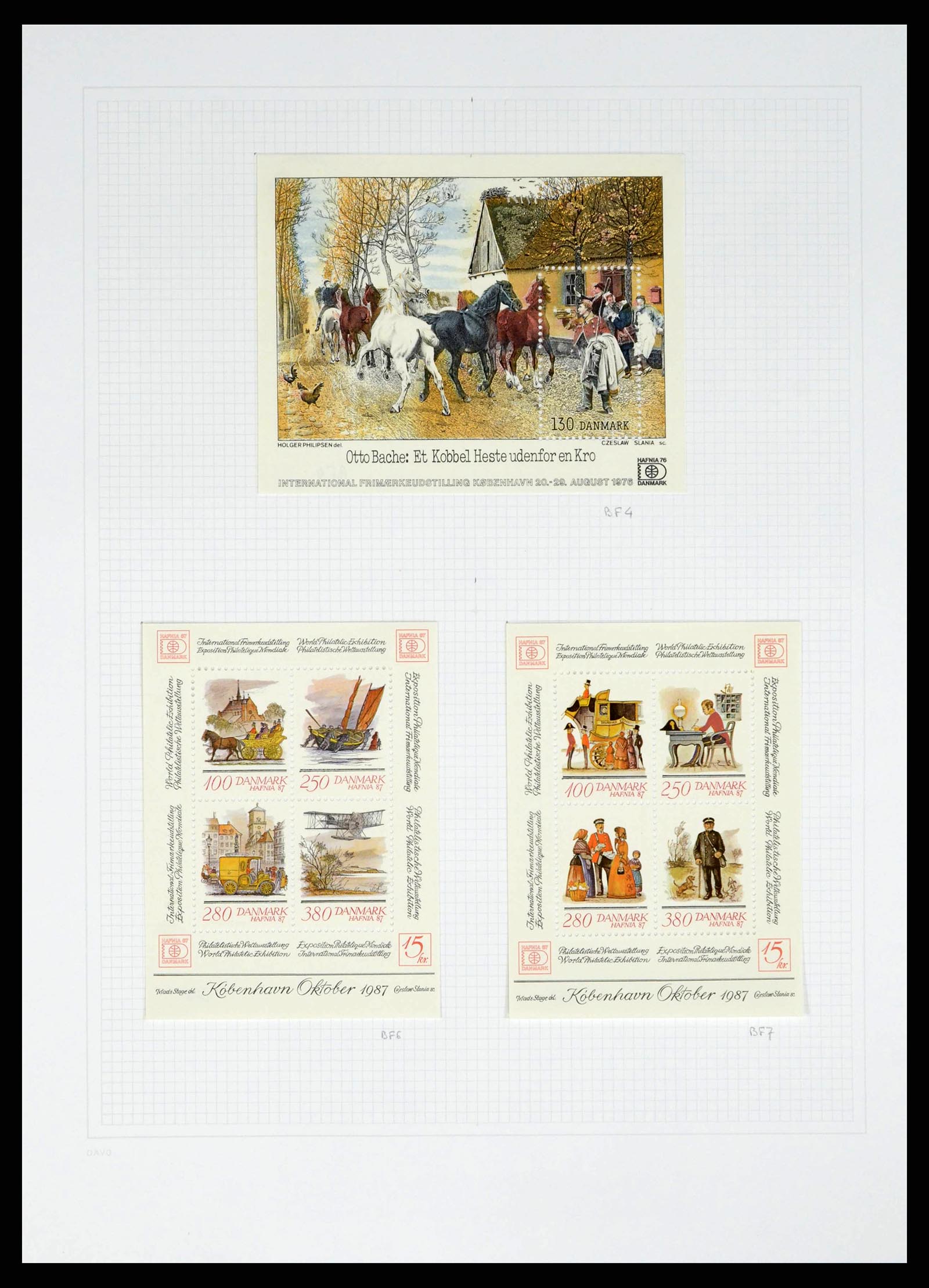 38156 0072 - Postzegelverzameling 38156 Denemarken 1851-2013.