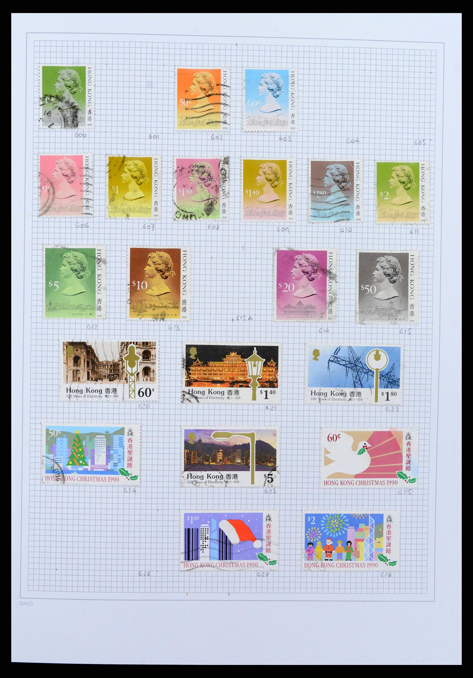 38158 0024 - Stamp collection 38158 Hong Kong 1862-1997.