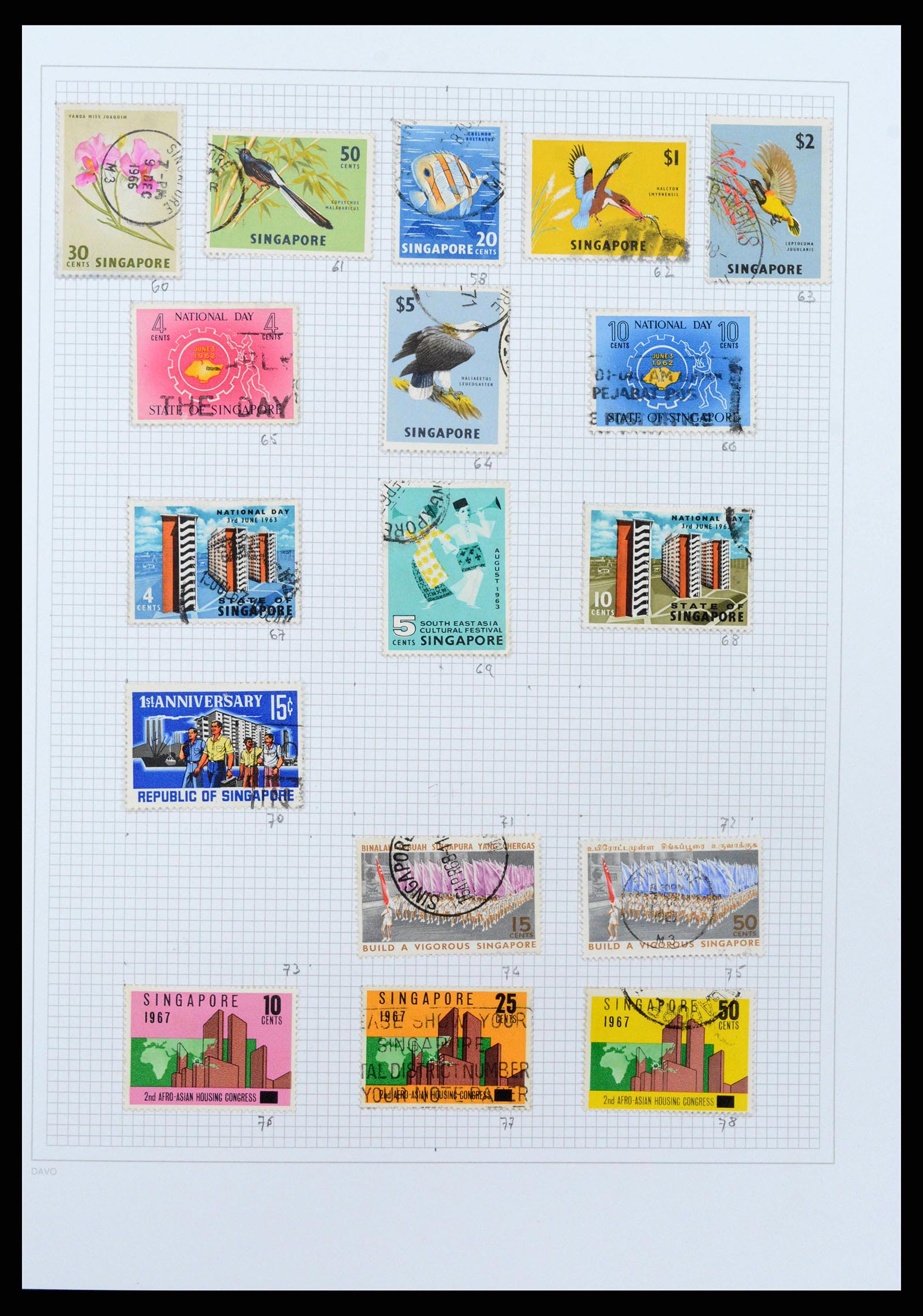 38158 0040 - Stamp collection 38158 Hong Kong 1862-1997.