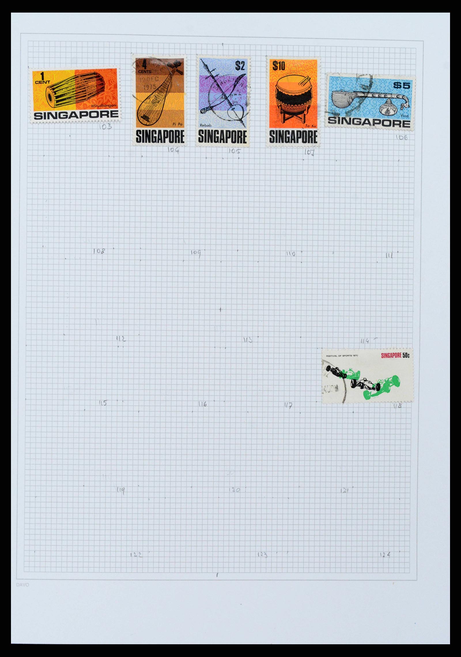 38158 0042 - Postzegelverzameling 38158 Hongkong 1862-1997.